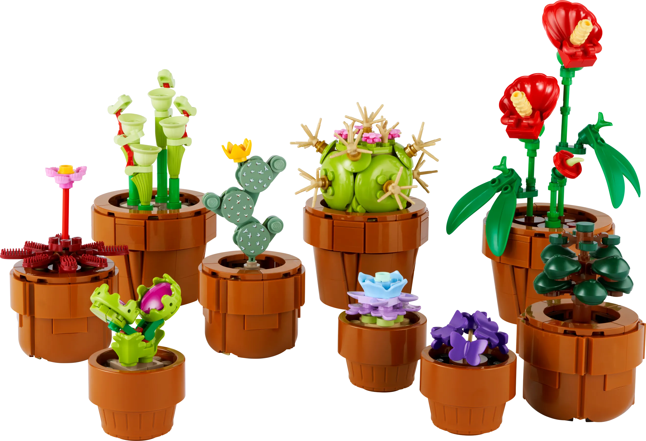 LEGO Icons Mini Pflanzen • Set 10329 • SetDB