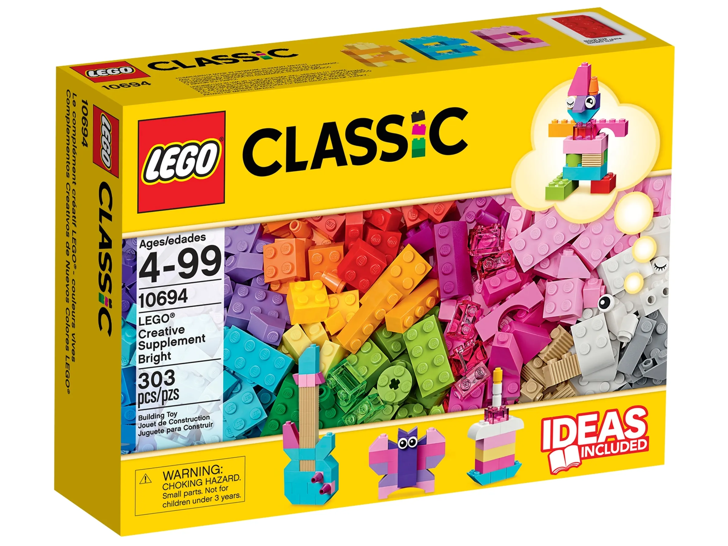 LEGO - Classic LEGO® Baustein-Ergänzungsset Pasteltöne | Set 10694