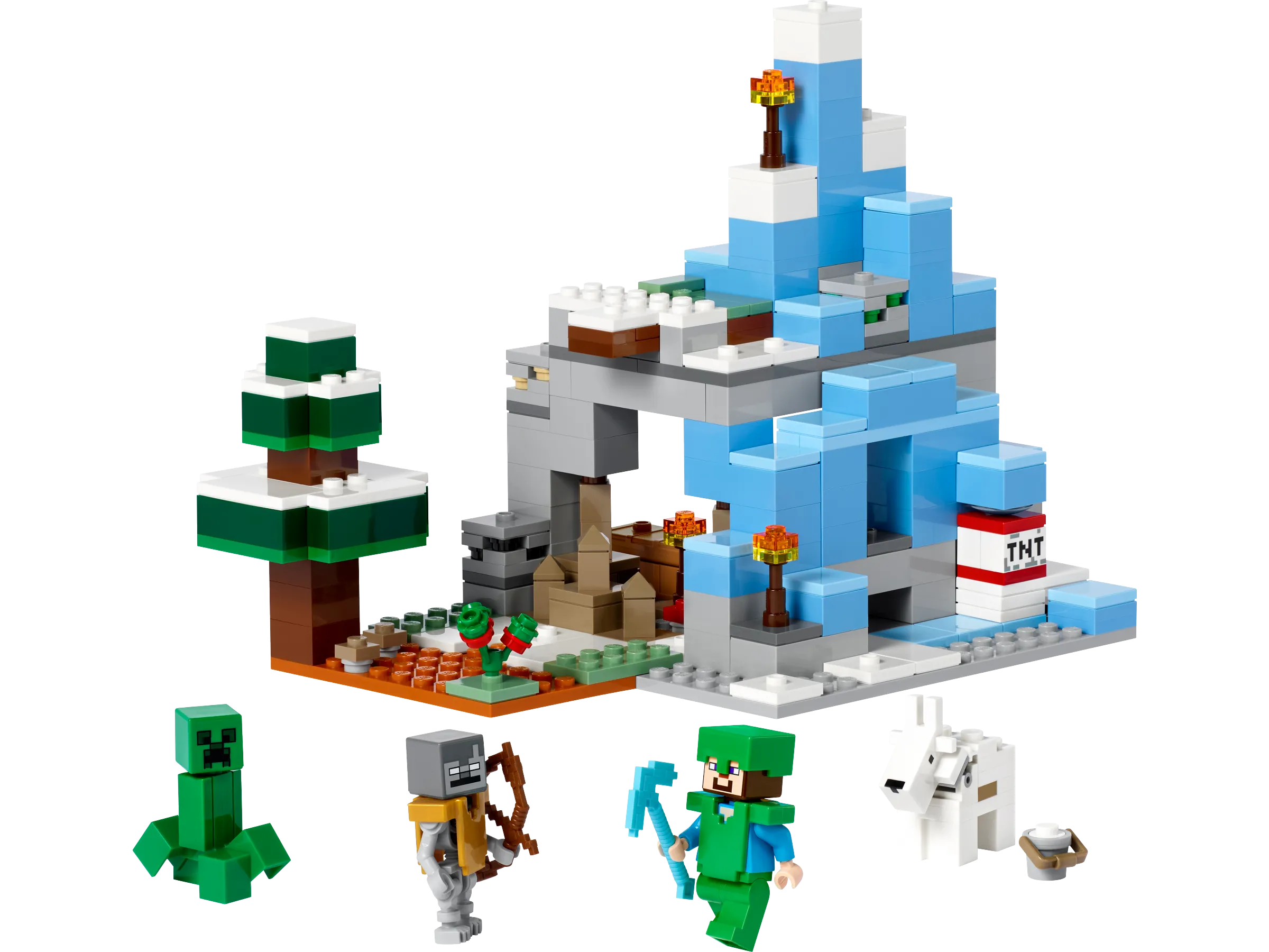 LEGO - Minecraft® Die Vereisten Gipfel | Set 21243