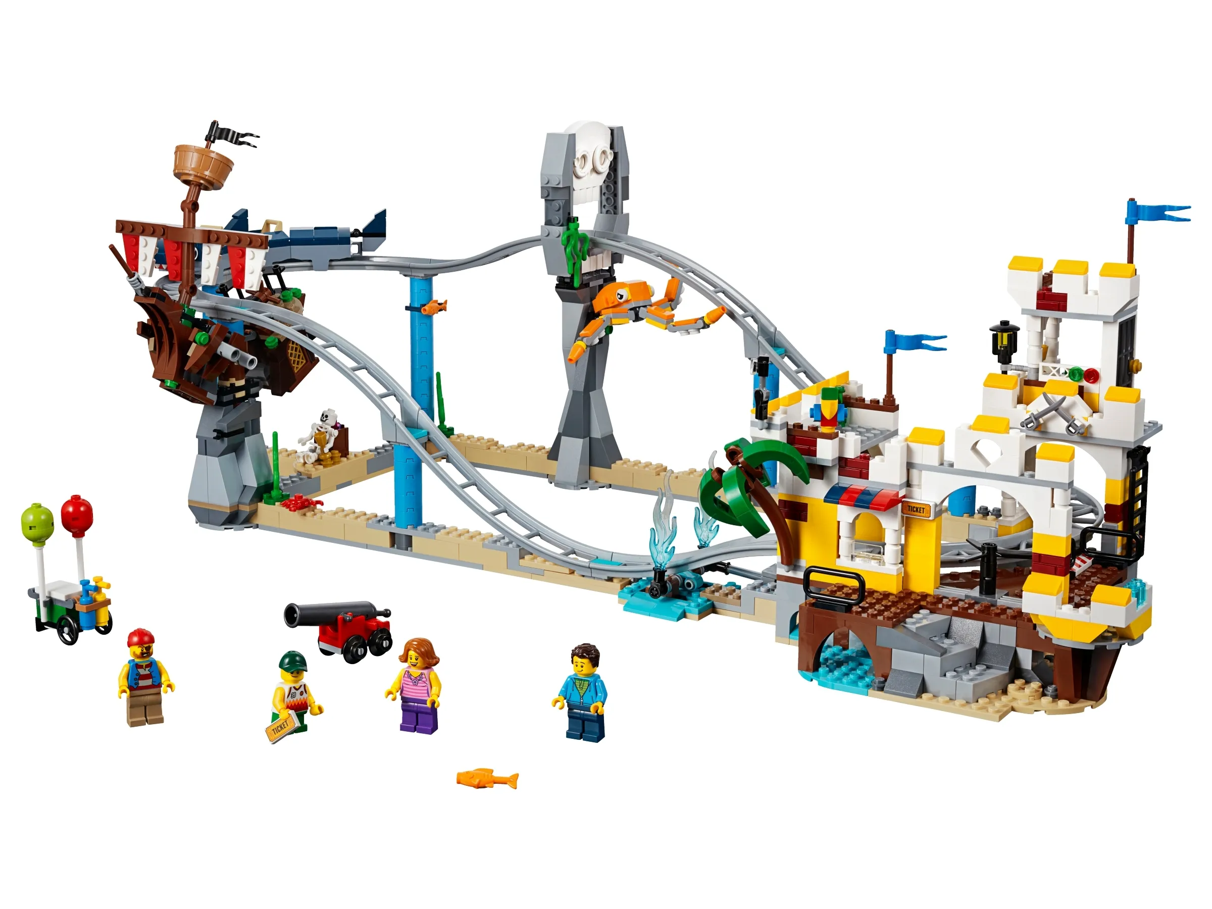 LEGO - Creator 3-in-1 Piraten-Achterbahn | Set 31084