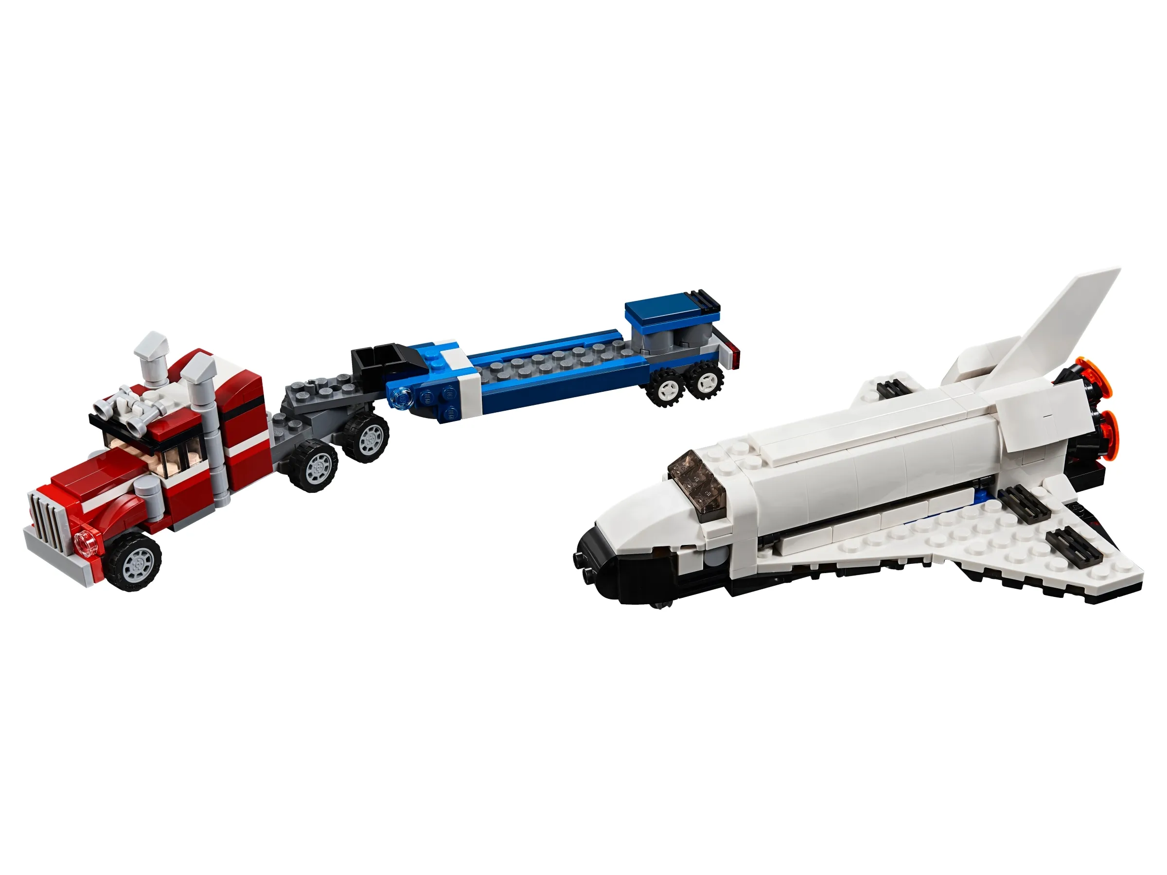 LEGO - Creator 3-in-1-Sets Transporter für Space Shuttle | Set 31091