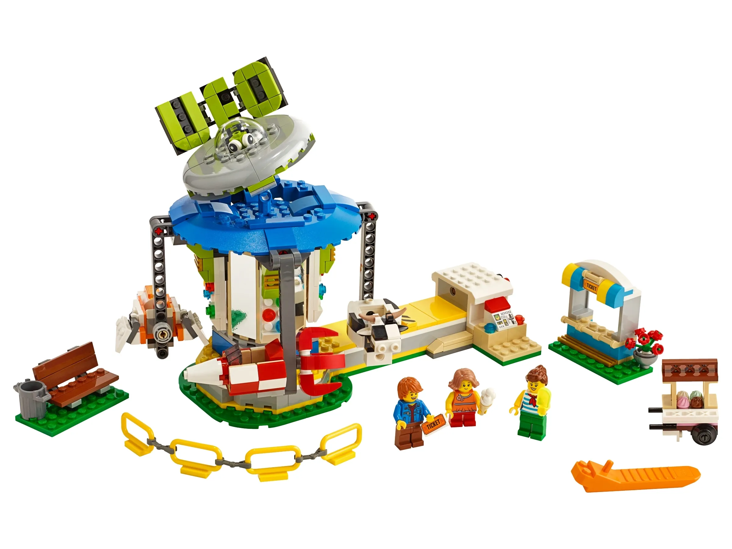 LEGO - Creator 3-in-1 Jahrmarktkarussell | Set 31095