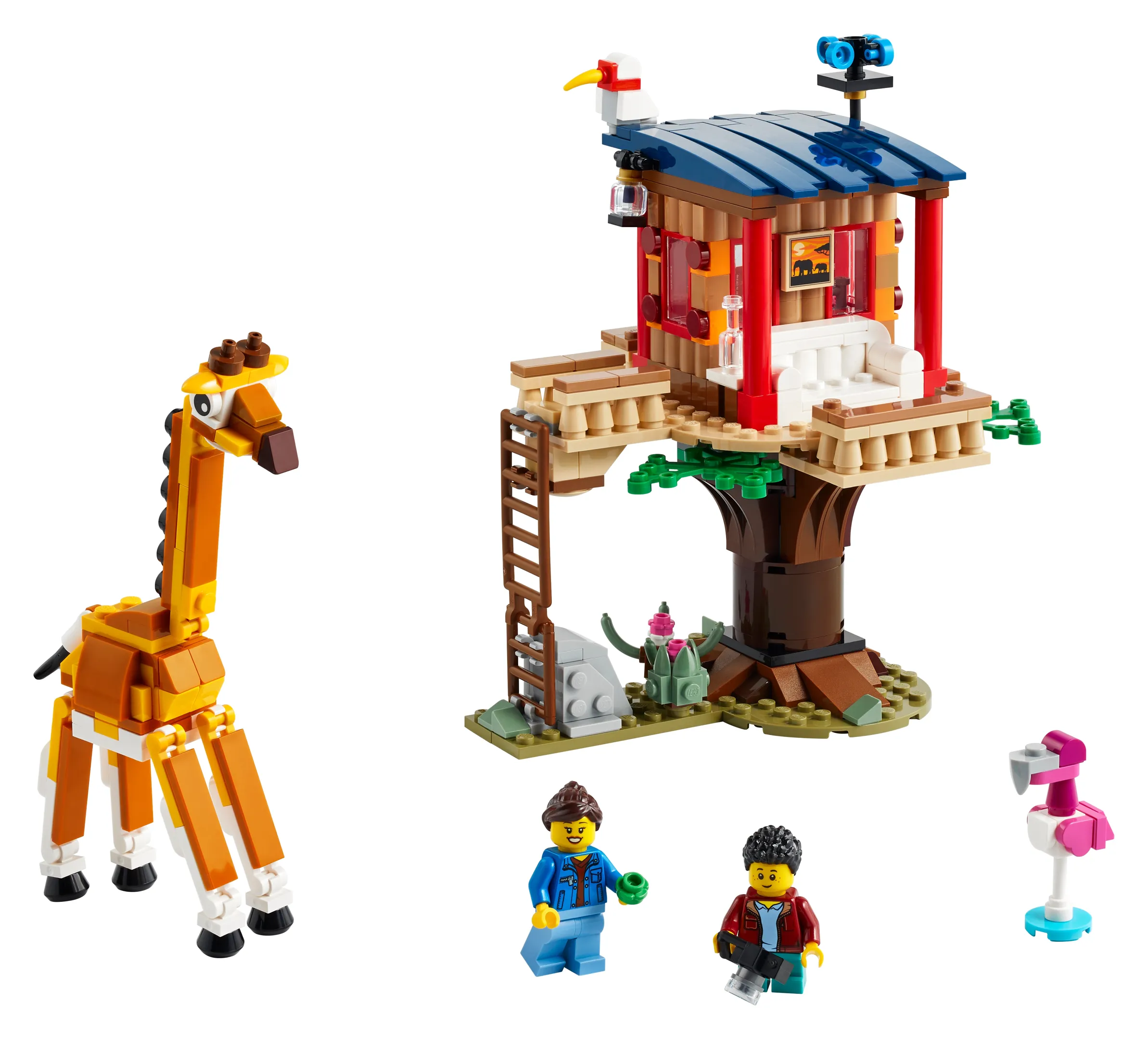 LEGO - Creator 3-in-1-Sets Safari-Baumhaus | Set 31116