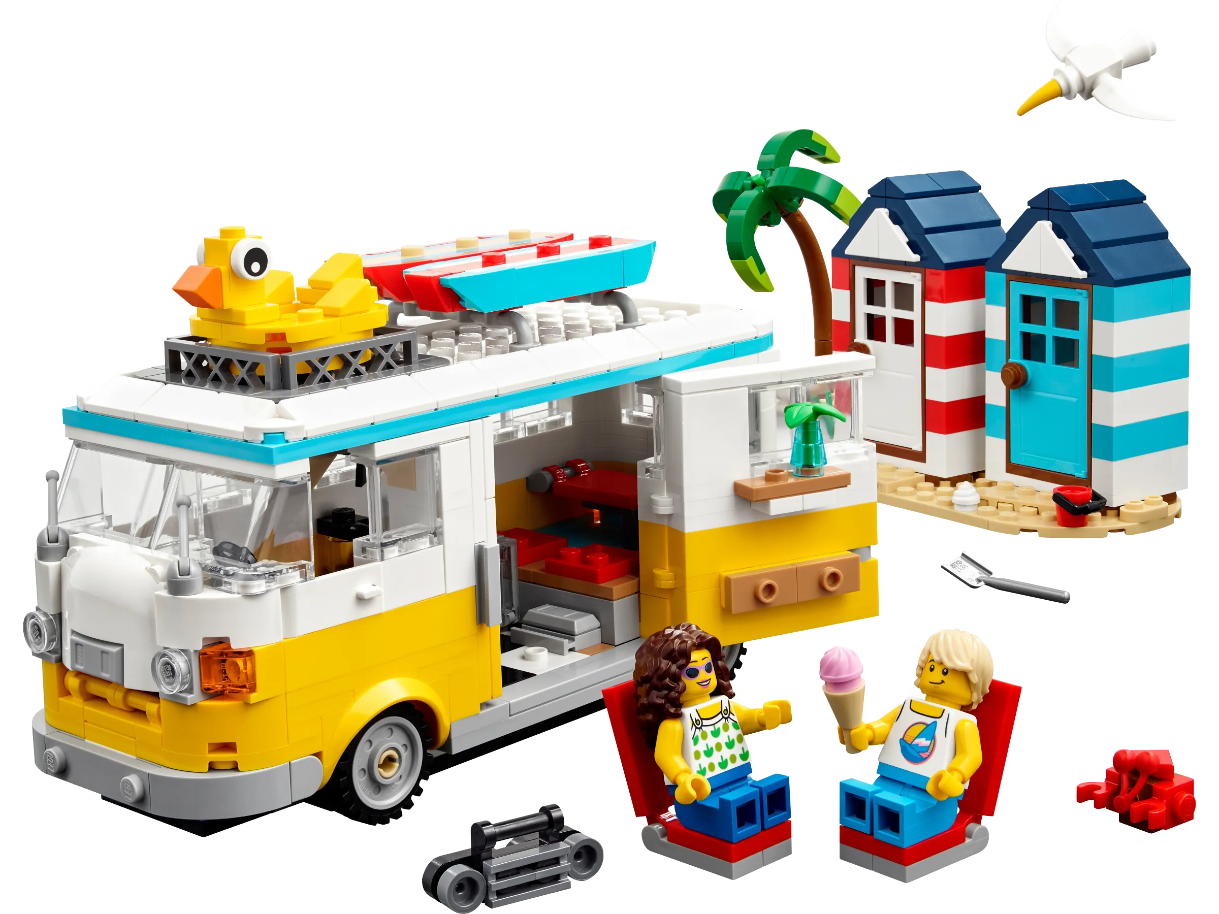 LEGO - Creator 3-in-1-Sets Strandcampingbus | Set 31138
