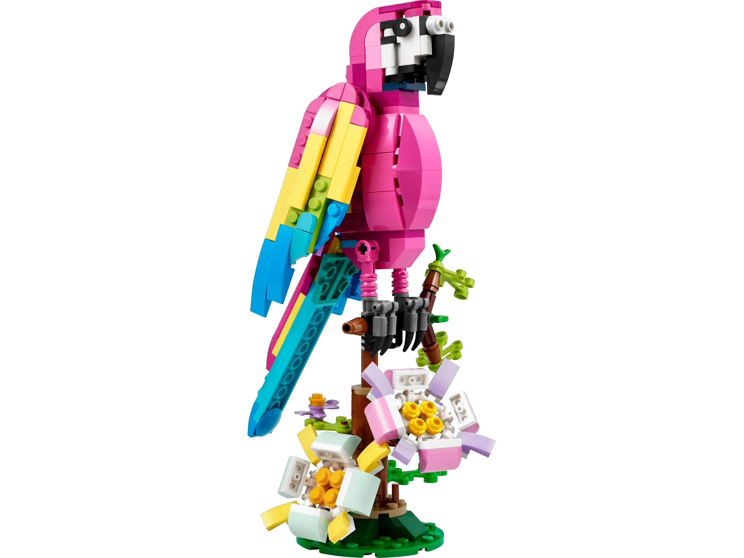LEGO - Creator 3-in-1 Exotischer pinkfarbener Papagei | Set 31144