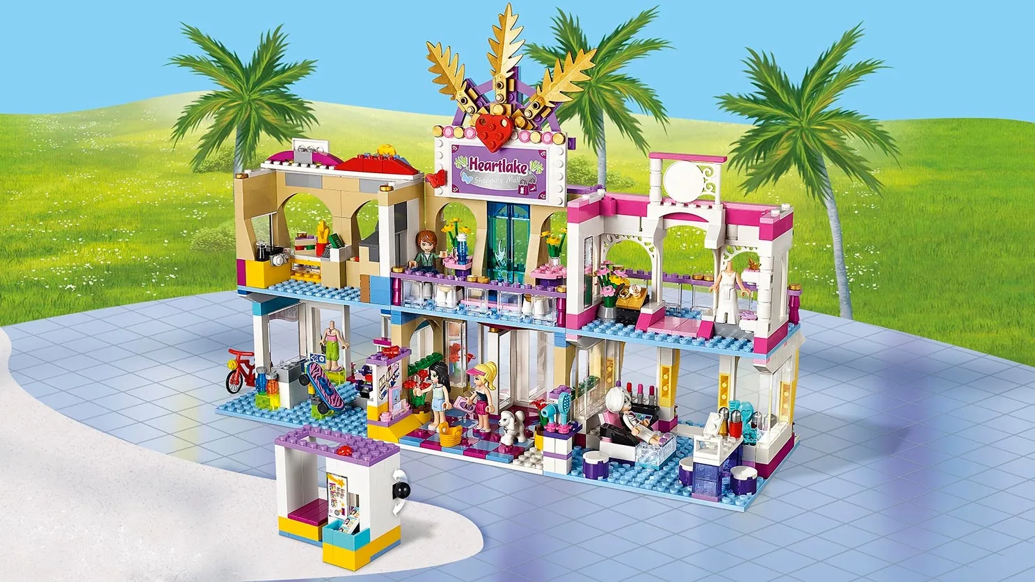 LEGO Heartlake Mall • Set 41058 •