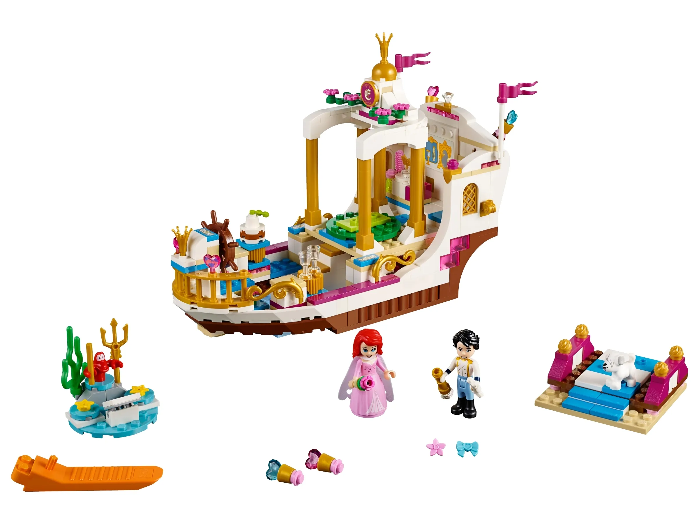 LEGO - Disney™ Arielles königliches Hochzeitsboot | Set 41153