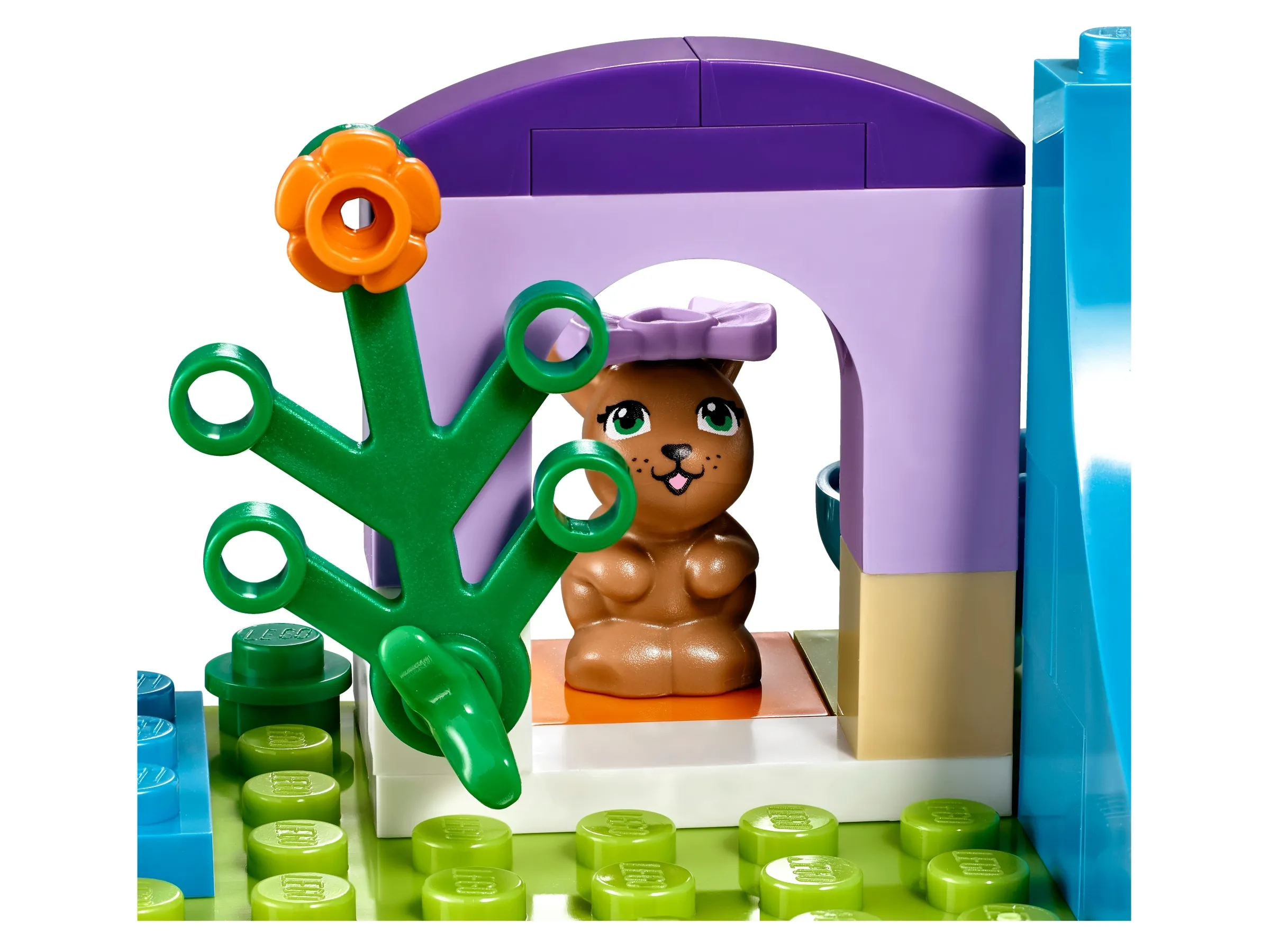 LEGO Friends Spinning Brushes Car Wash • Set 41350 • SetDB