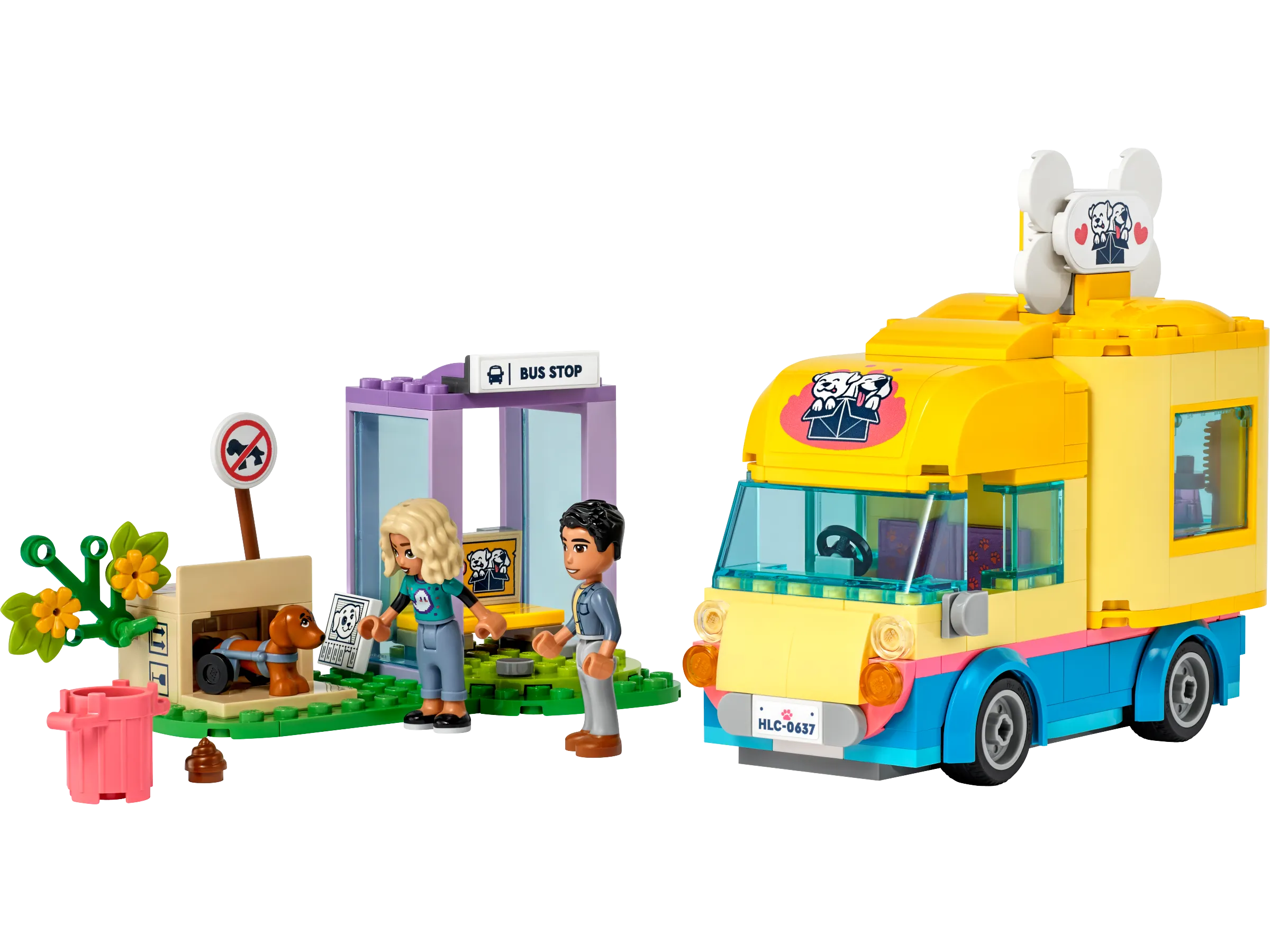 LEGO - Friends Hunderettungswagen | Set 41741