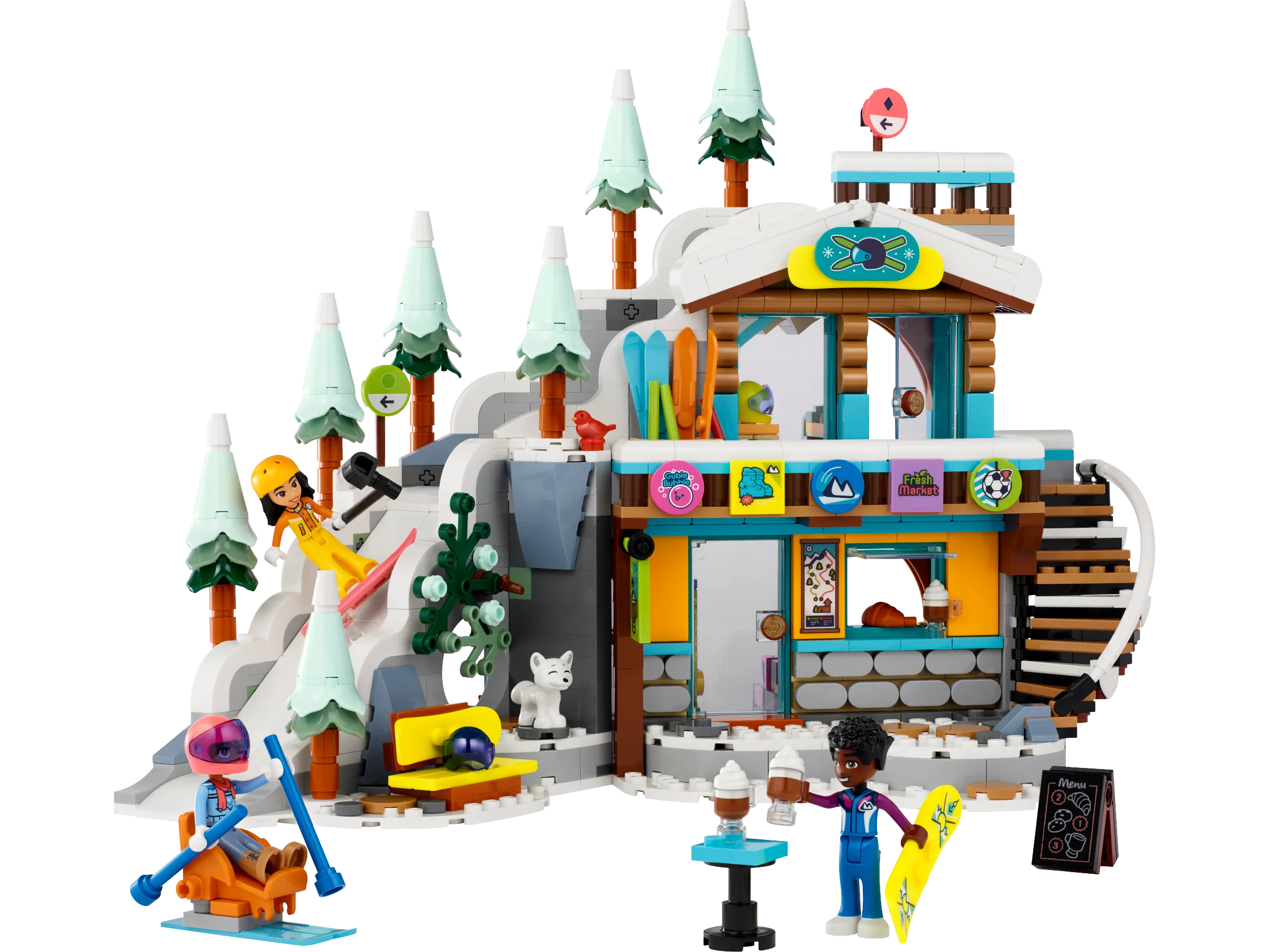LEGO - Friends Skipiste und Café | Set 41756