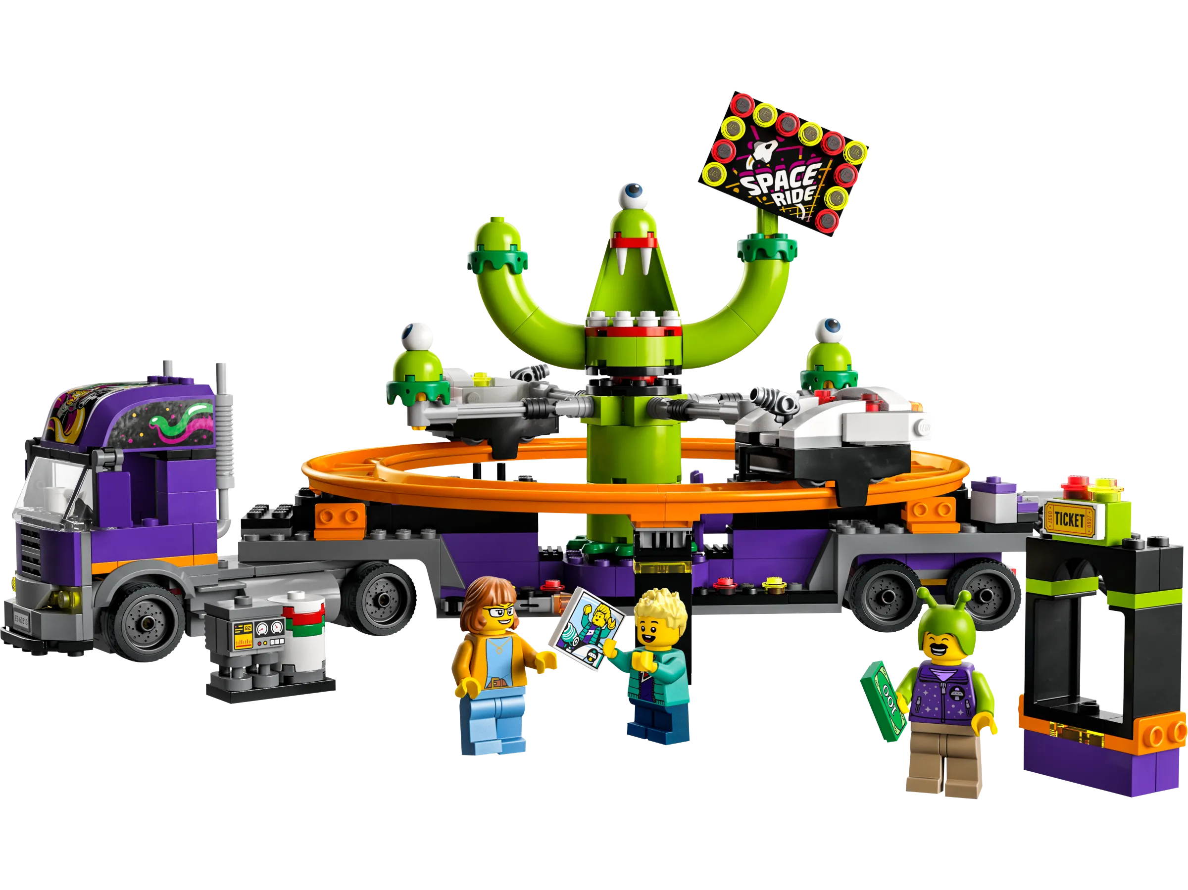 LEGO - City LKW mit Weltraumkarussell | Set 60313