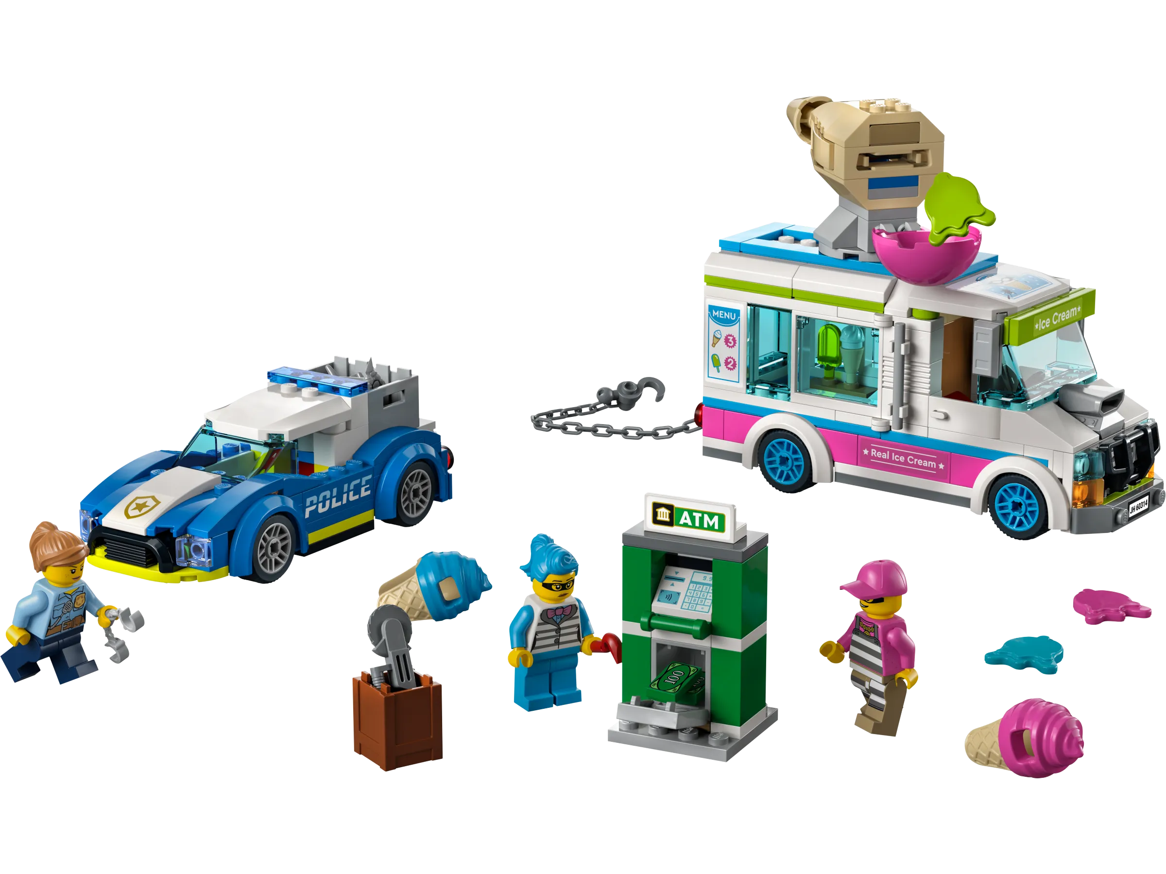 LEGO - City Eiswagen-Verfolgungsjagd | Set 60314