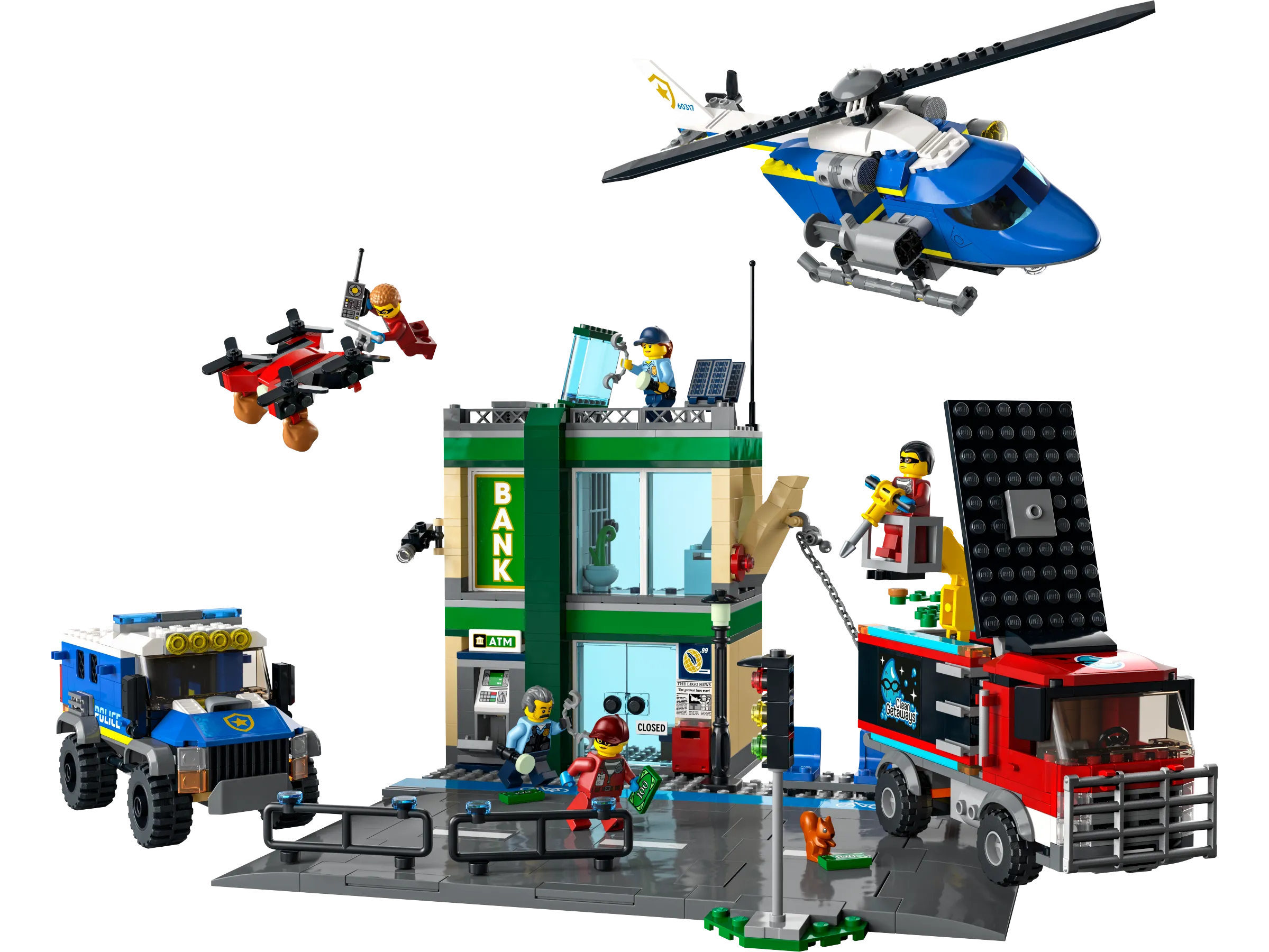 LEGO - City Banküberfall mit Verfolgungsjagd | Set 60317