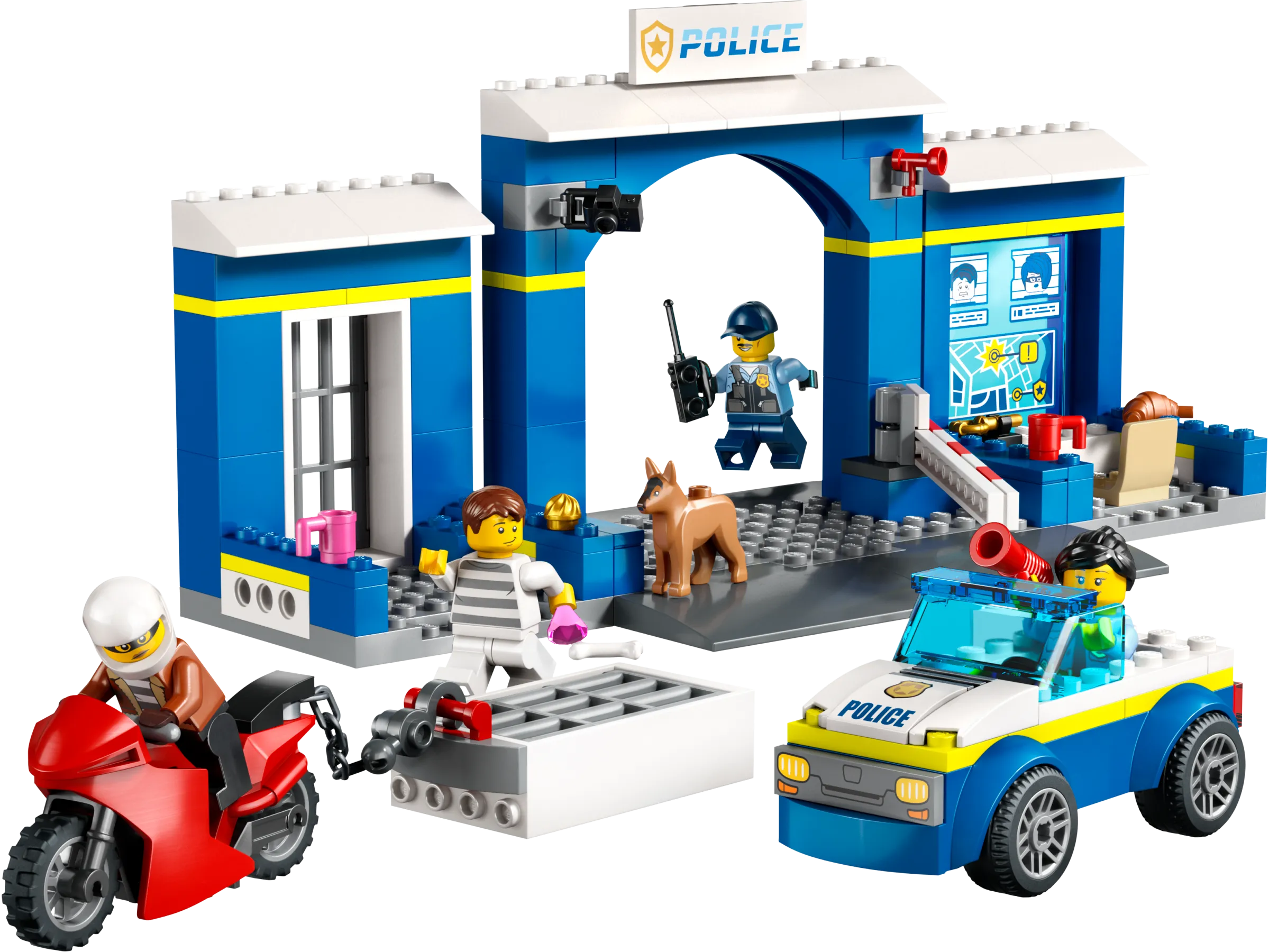 LEGO - City Ausbruch aus der Polizeistation | Set 60370