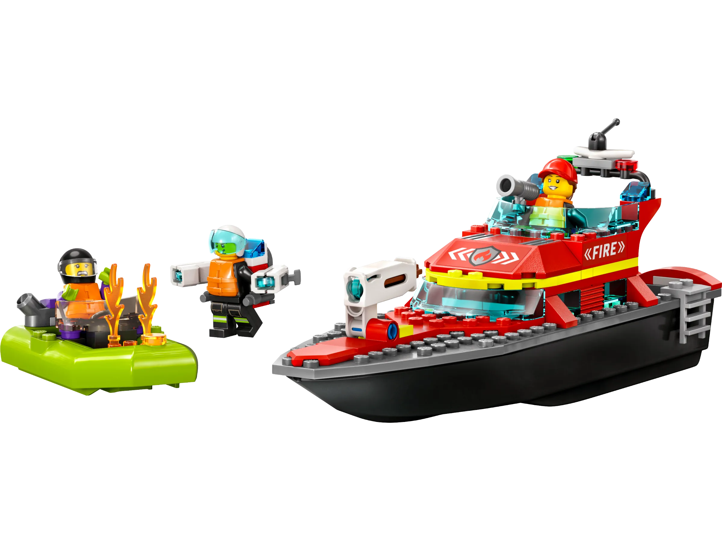 LEGO - City Fire Rescue Boat | Set 60373