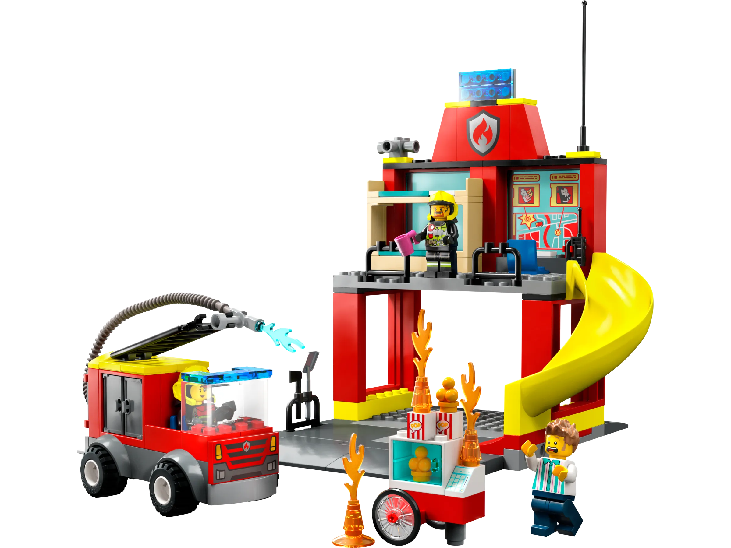 LEGO - City Feuerwehrstation und Löschauto | Set 60375