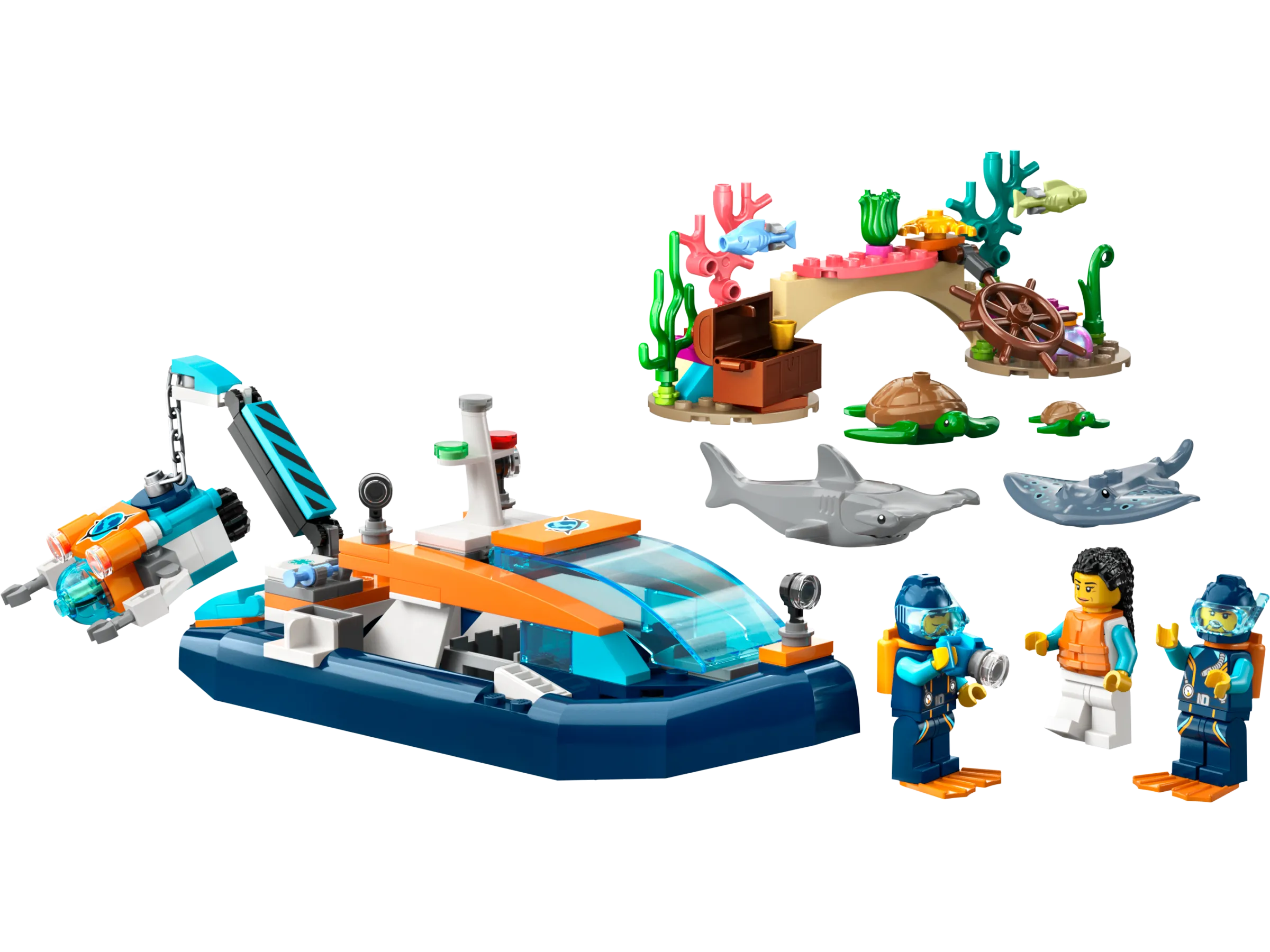 LEGO - City Explorer Diving Boat | Set 60377