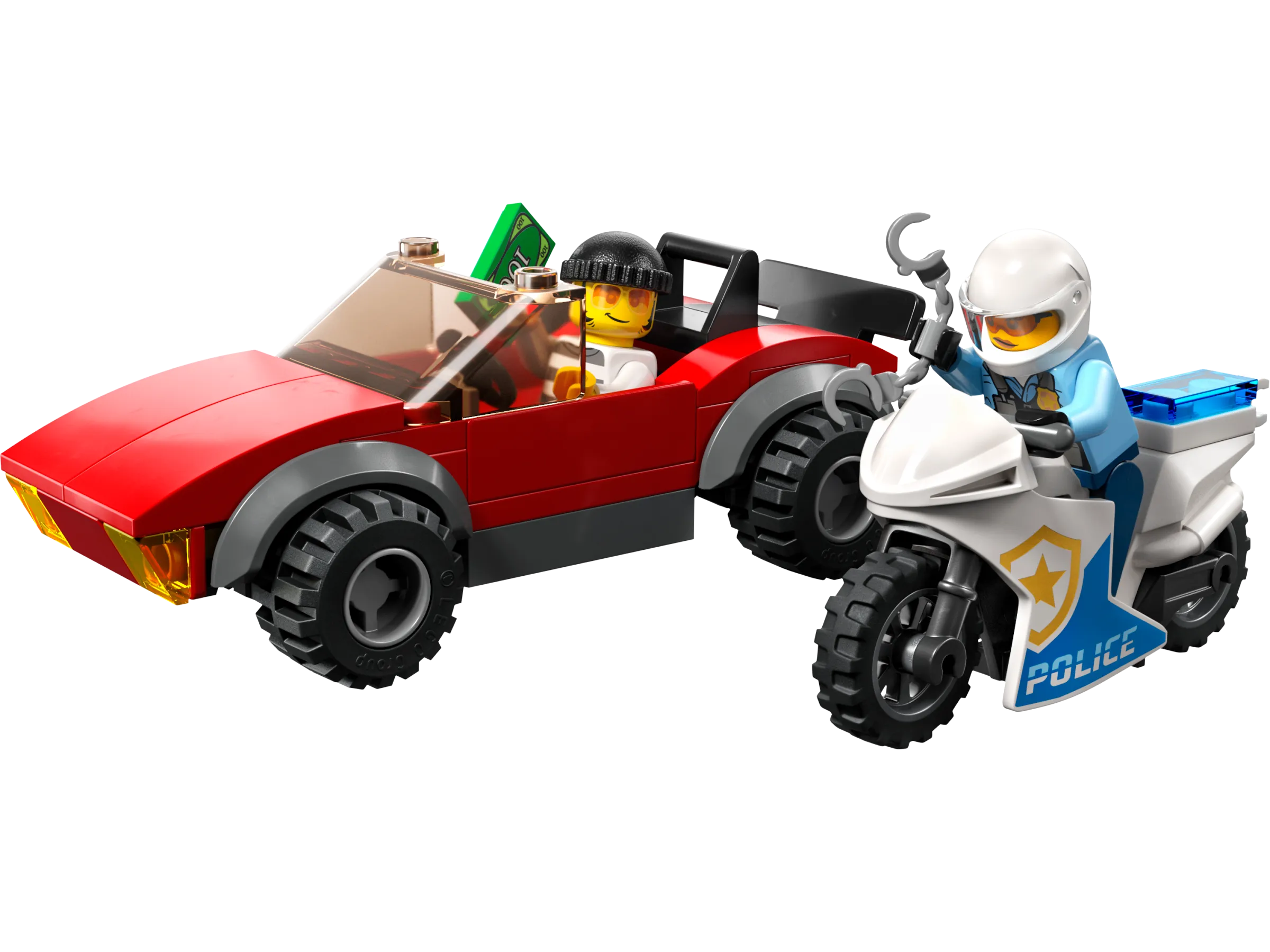 LEGO - City Verfolgungsjagd mit dem Polizeimotorrad | Set 60392
