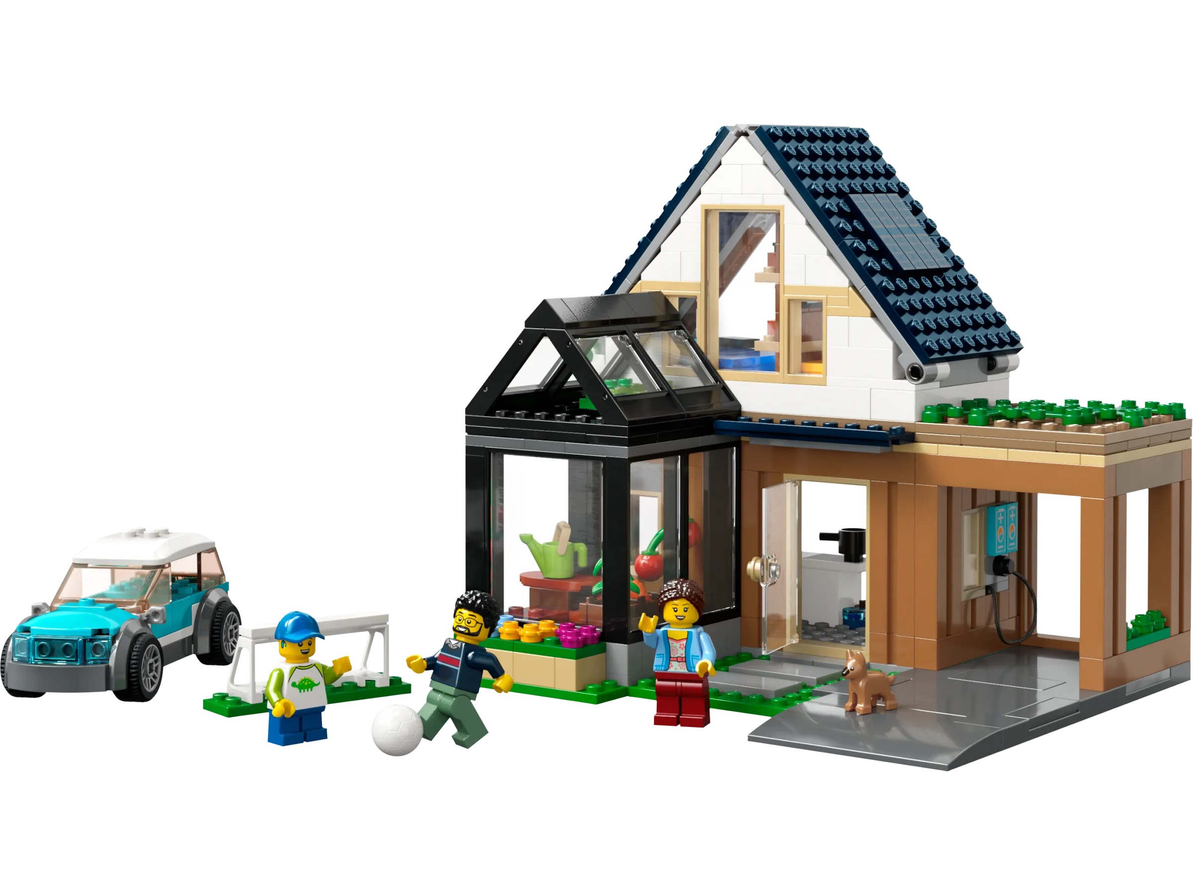 LEGO - City Familienhaus mit Elektroauto | Set 60398