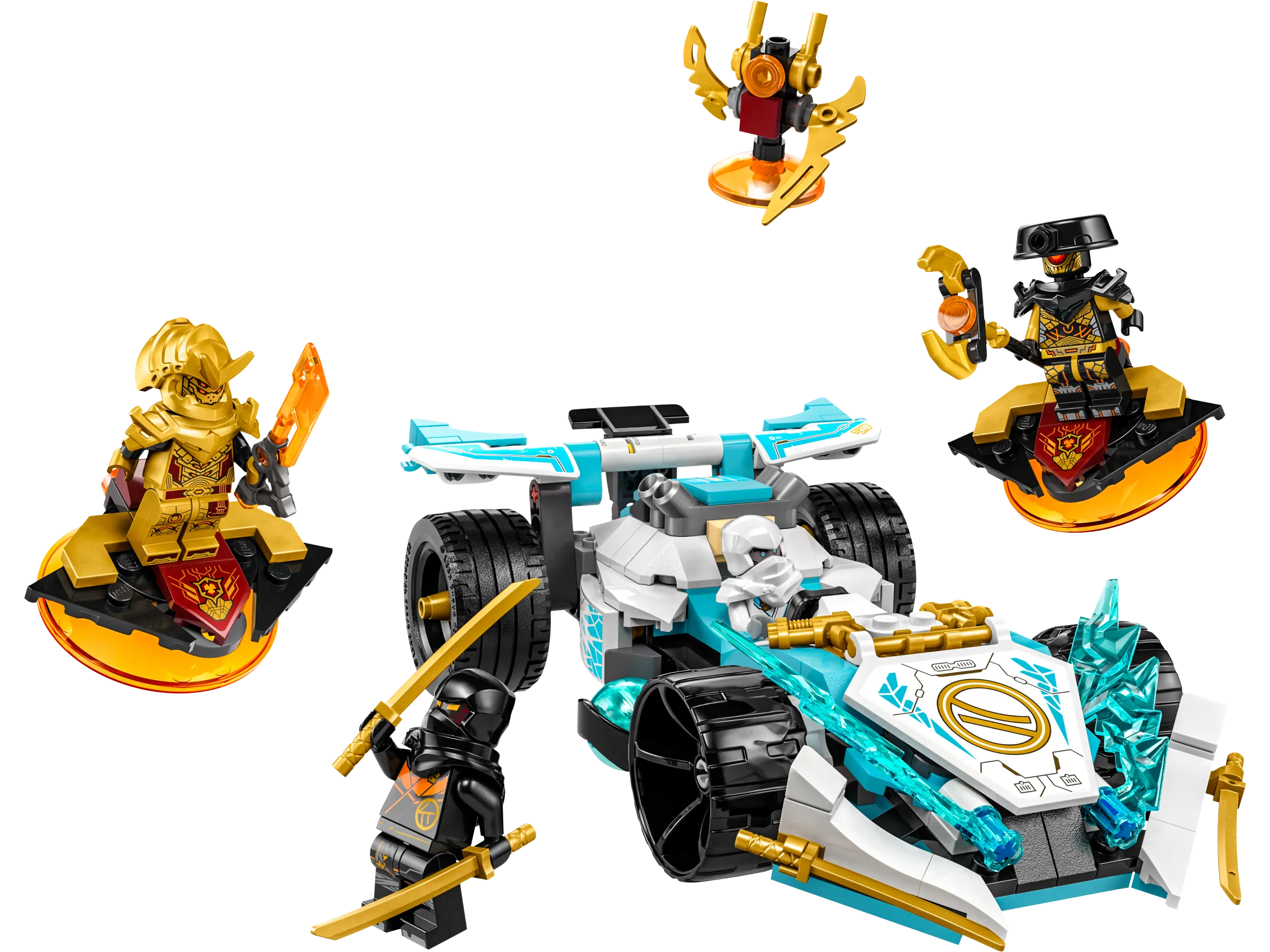 LEGO - NINJAGO® Zane’s Dragon Power Spinjitzu Race Car | Set 71791