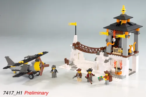 affjedring hvidløg Lav et navn LEGO Temple of Mount Everest • Set 7417 • SetDB