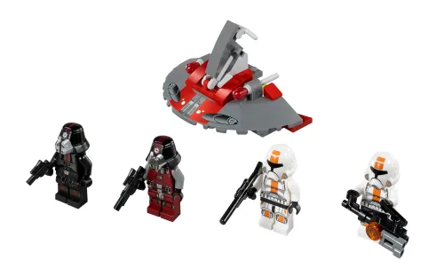 Lego Star Wars Sith Trooper Dark Red Armor • Minifig Sw0436