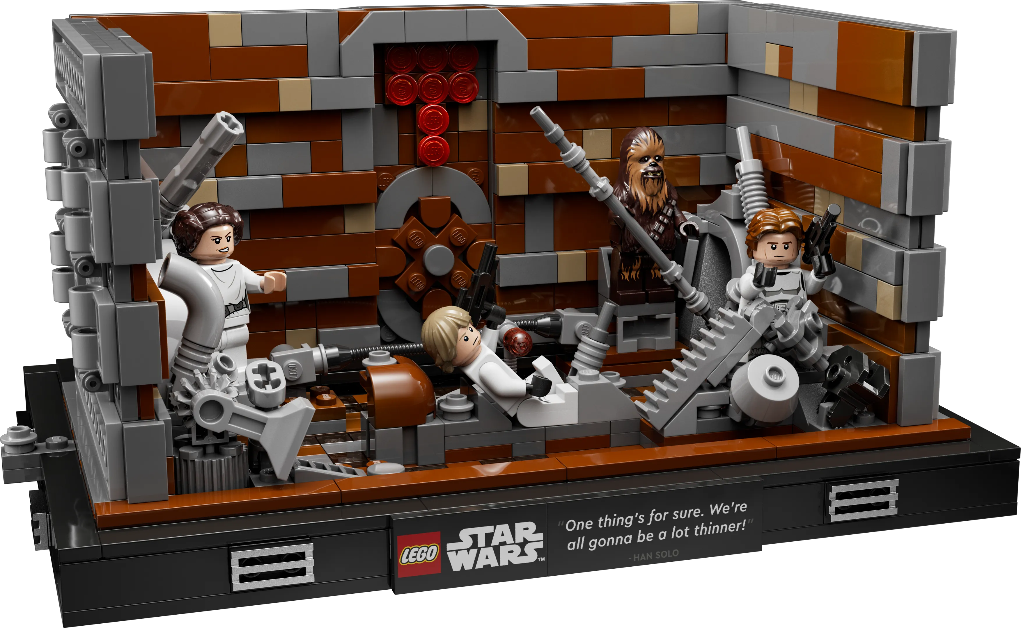 LEGO - Star Wars™ Müllpresse im Todesstern™ – Diorama | Set 75339