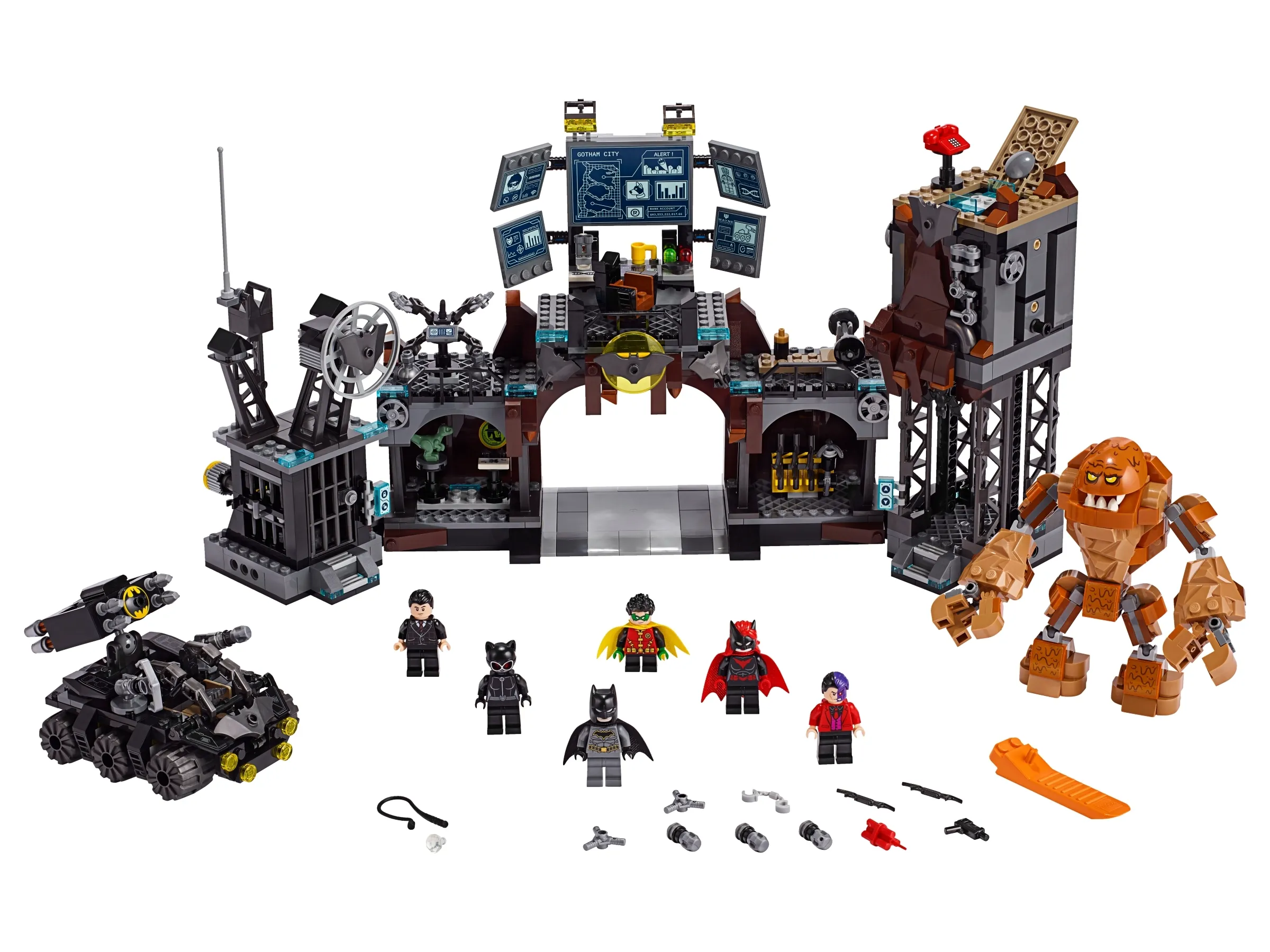 LEGO Batman Batcave Clayface Invasion • Set 76122 SetDB