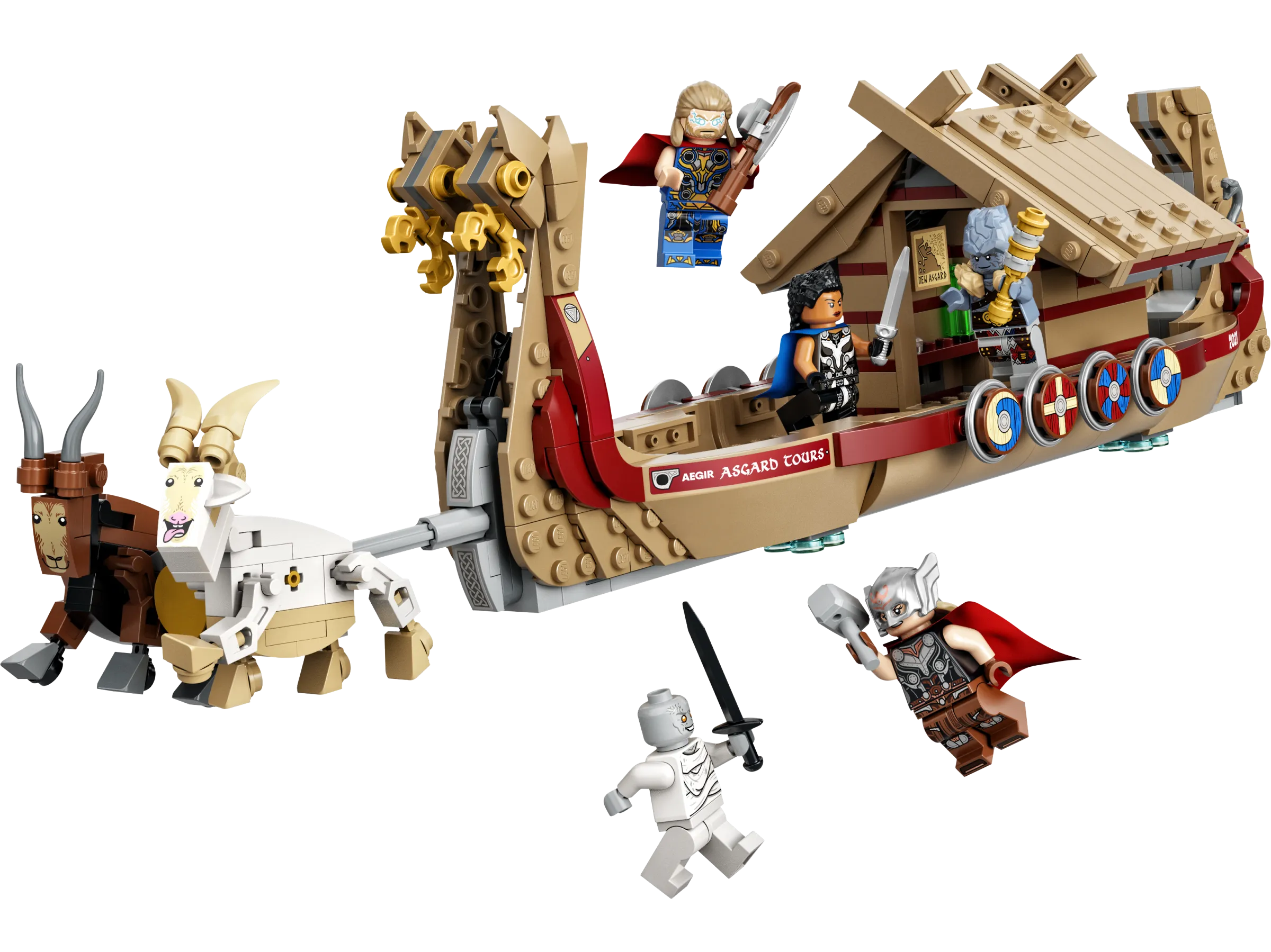 LEGO - Marvel Das Ziegenboot | Set 76208