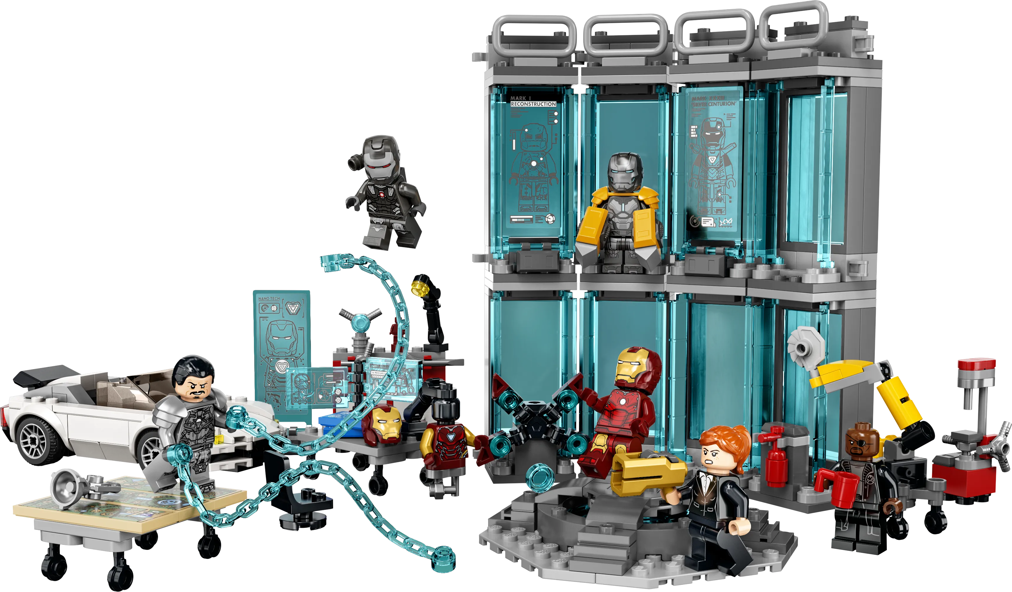 LEGO - Marvel Iron Mans Werkstatt | Set 76216