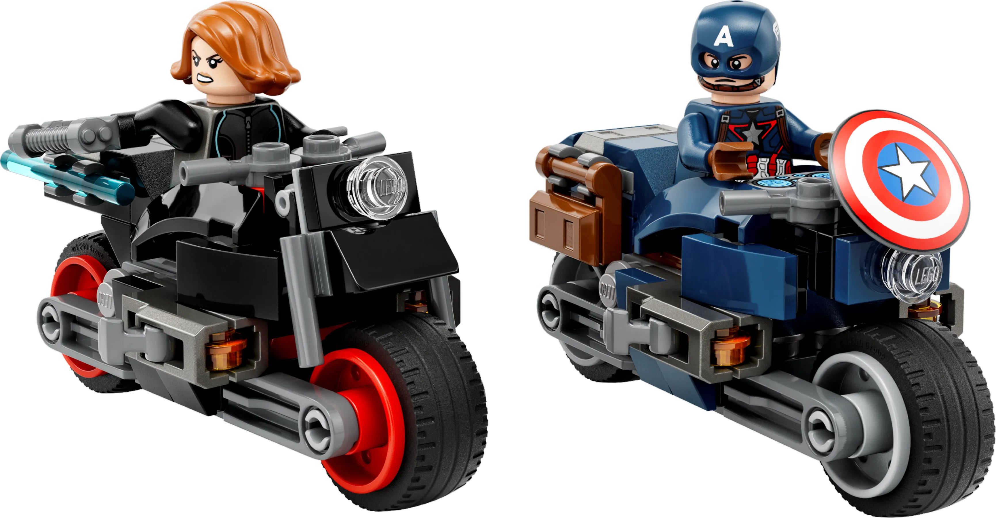 LEGO Marvel Black Widows & Captain Americas Motorräder Gallery