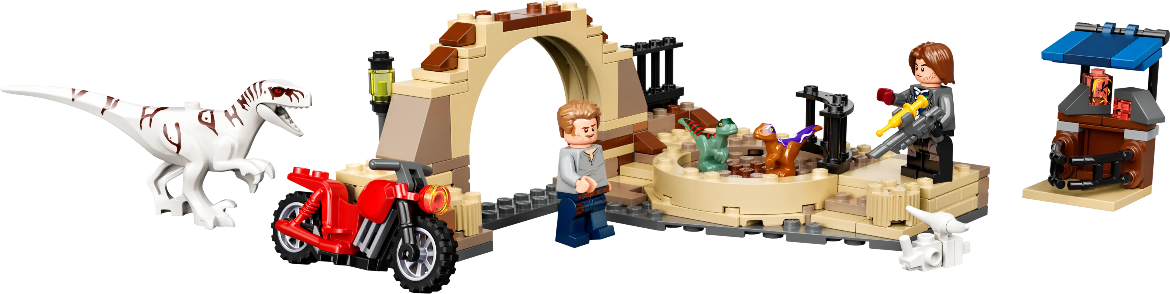 LEGO - Jurassic World™ Atrociraptor Dinosaur: Bike Chase | Set 76945