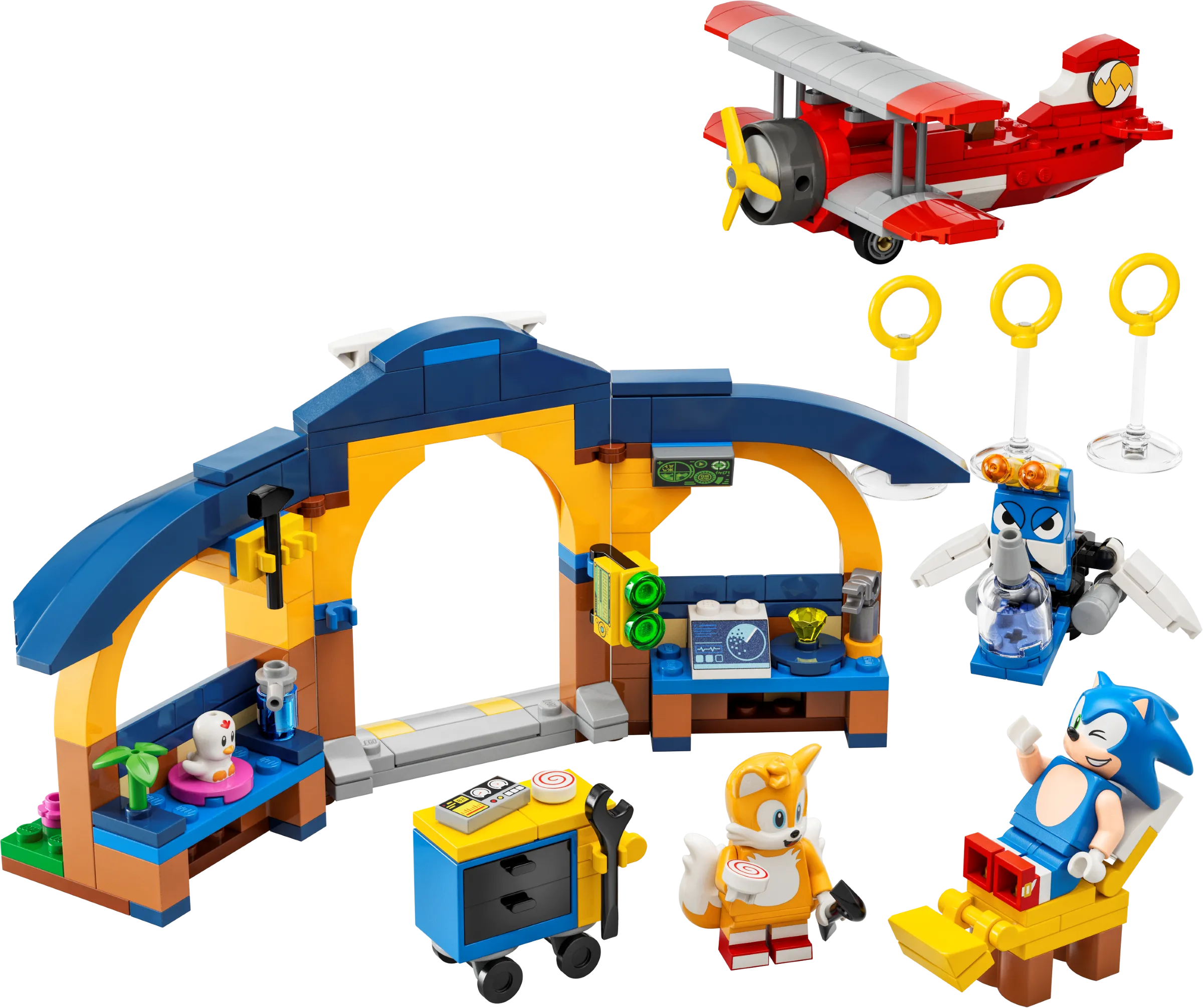 LEGO - Sonic the Hedgehog™ Tails' Workshop and Tornado Plane | Set 76991