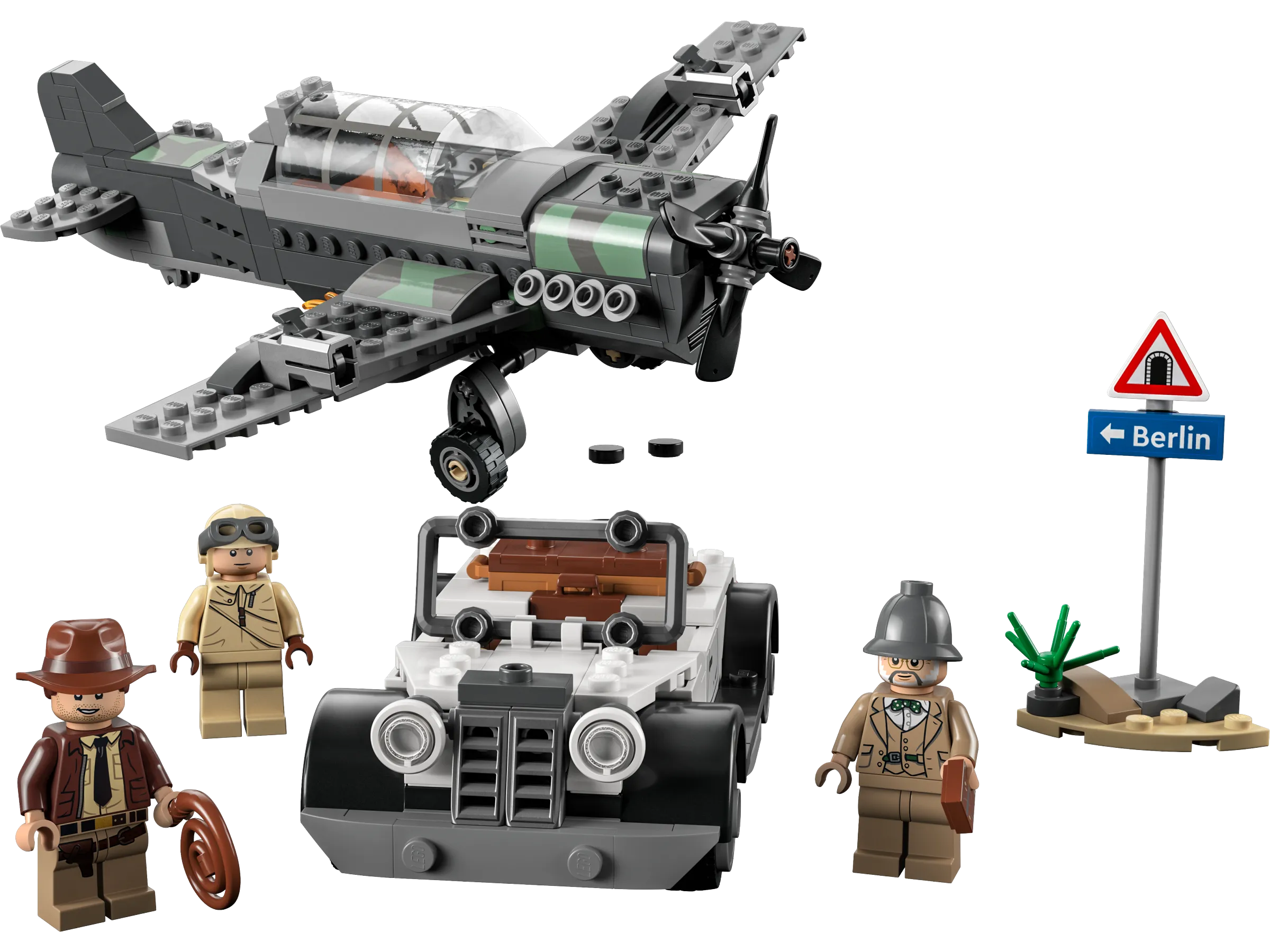 LEGO - Flucht vor dem Jagdflugzeug | Set 77012