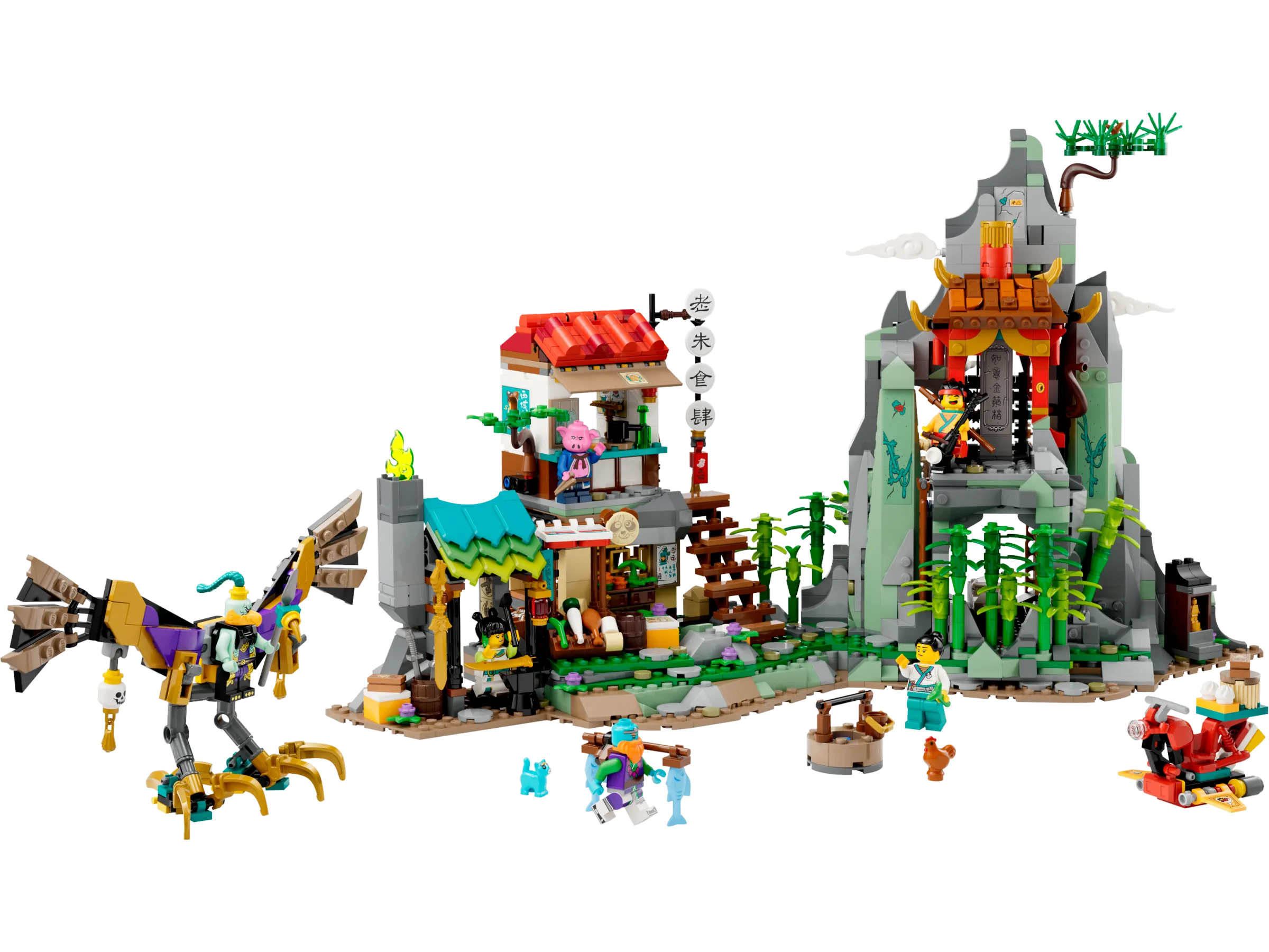 LEGO - Monkie Kid™ Monkie Kids Teamversteck | Set 80044