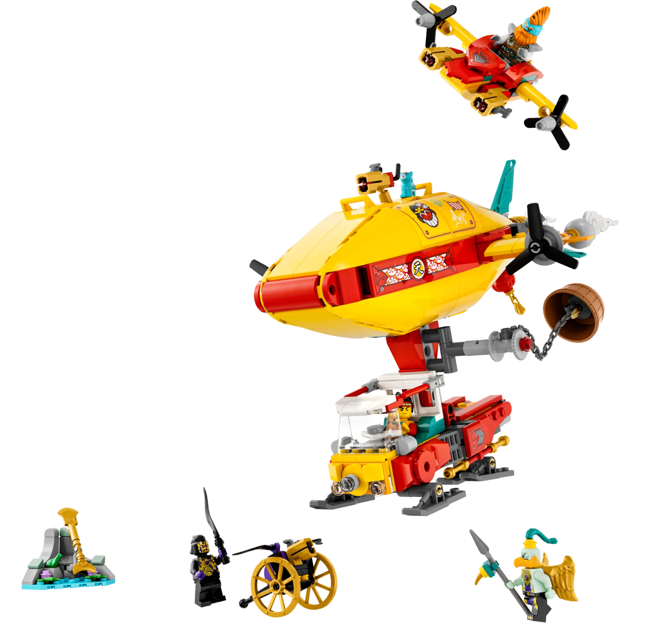 LEGO - Monkie Kid™ Monkie Kids Wolkenschiff | Set 80046