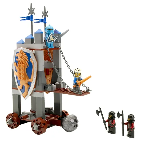 komplikationer hat ar LEGO King's Siege Tower • Set 8875 • SetDB