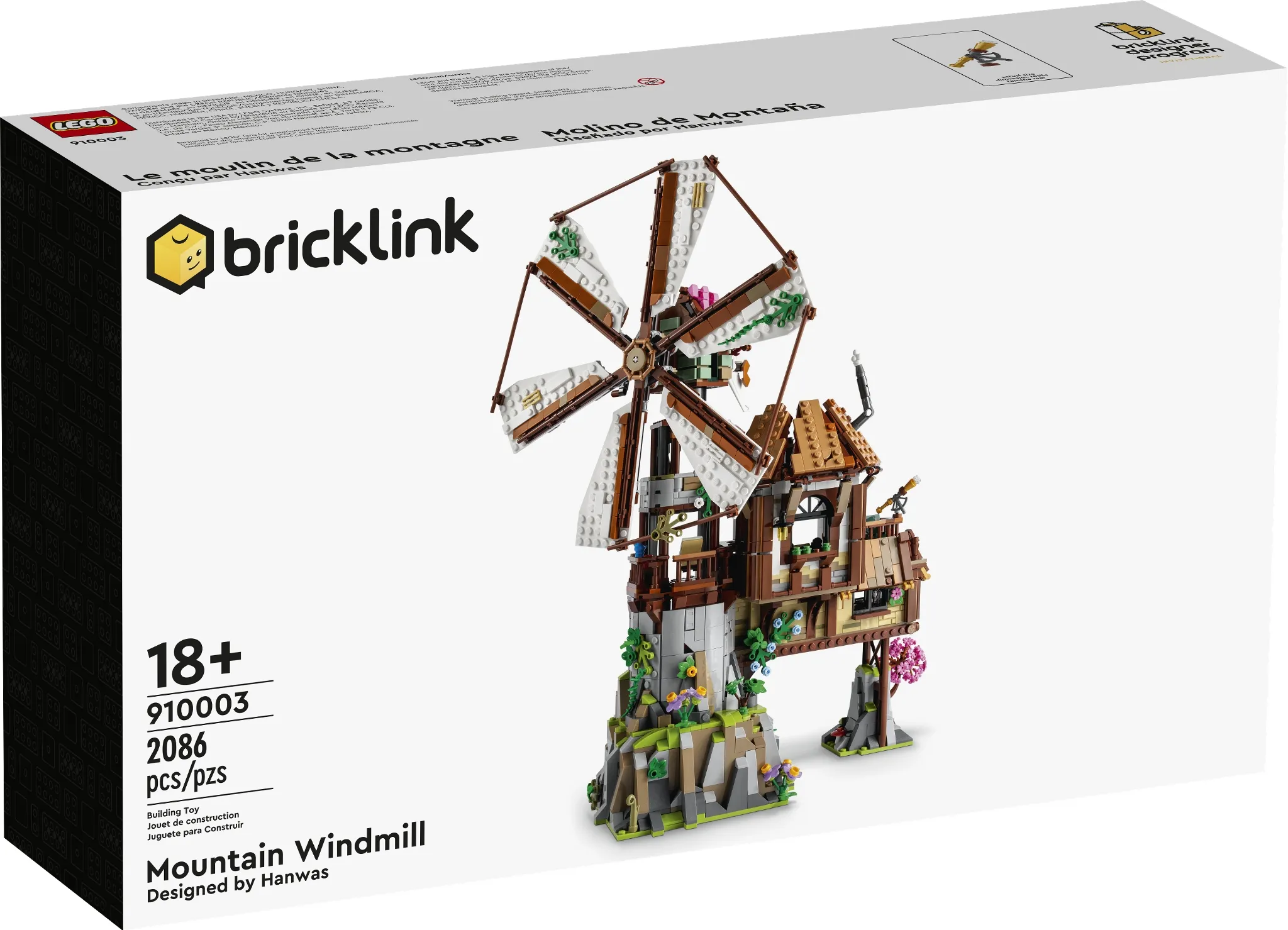 LEGO Mountain Windmill • Set 910003 • SetDB • Merlins Bricks