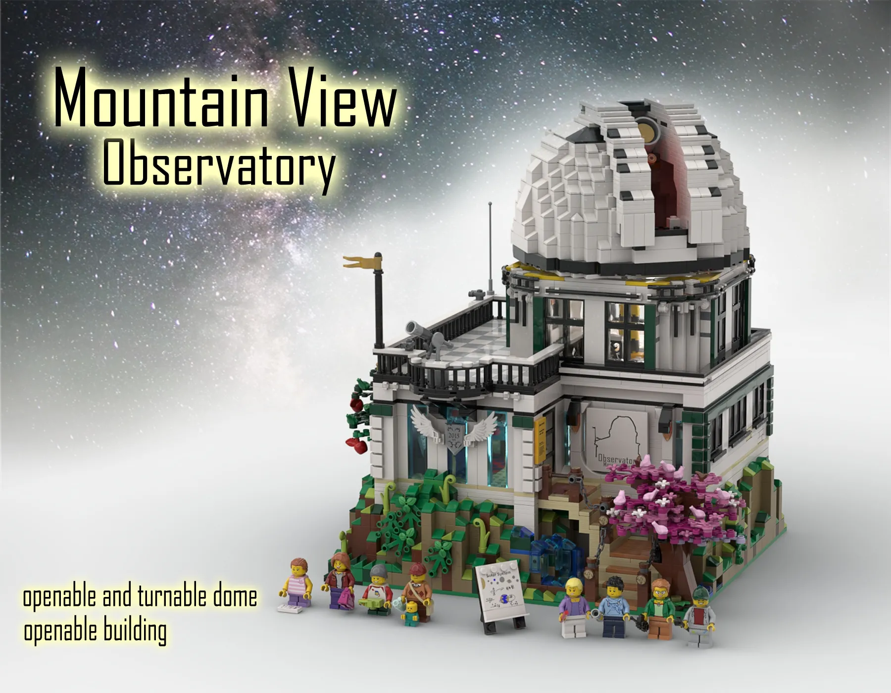 LEGO Mountain View Observatory • Set 910027 • SetDB