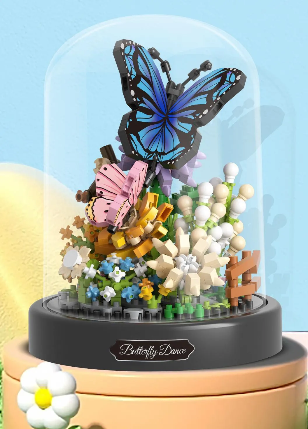 Balody Butterfly dance • DIAMOND BLOCKS • Set 16369 • SetDB