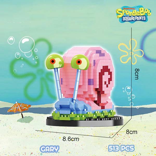 Balody SpongeBob SquarePants Gary the Snail • DIAMOND BLOCKS