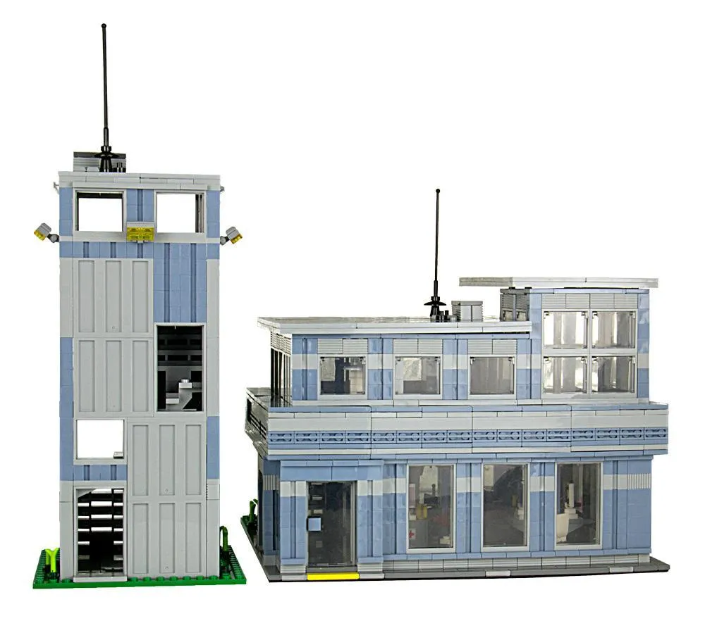 Modern fire station with hose tower Gallery