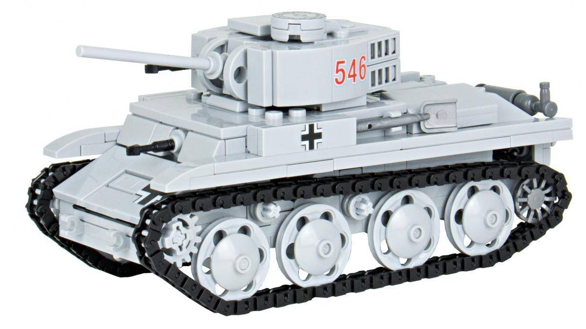BlueBrixx Panzer 38 • Set 100656 • SetDB • Merlins Steine