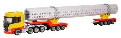 Truck Sweden 4-3-4 Axle with long loading