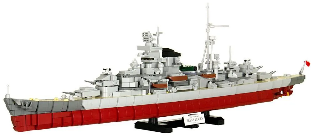 BlueBrixx - Schwerer Kreuzer Prinz Eugen | Set 101521