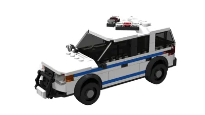 Polizeifahrzeug USA SUV