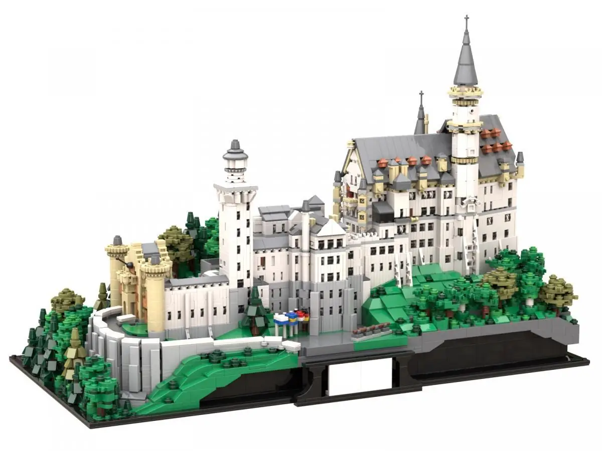 BlueBrixx Castle Neuschwanstein Set 101887 SetDB