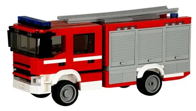 Fire Brigade Truck Sweden TLF 4000