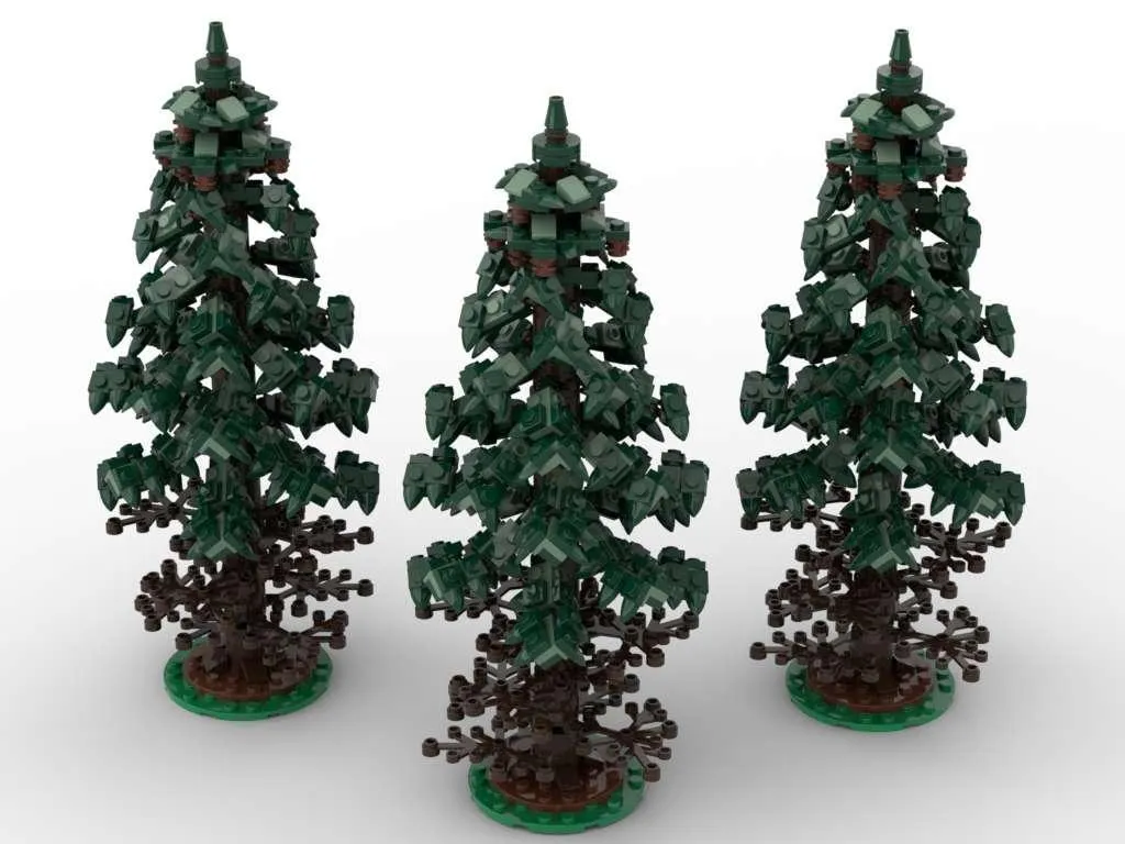 Spuce trees, set of 3 Gallery