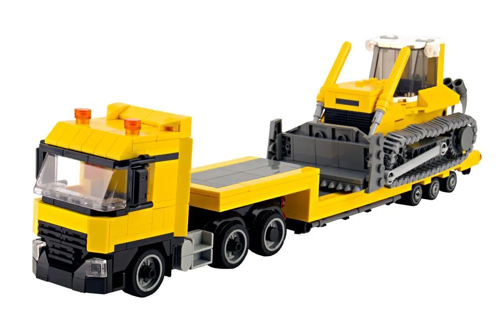 Truck with Bulldozer Gallery